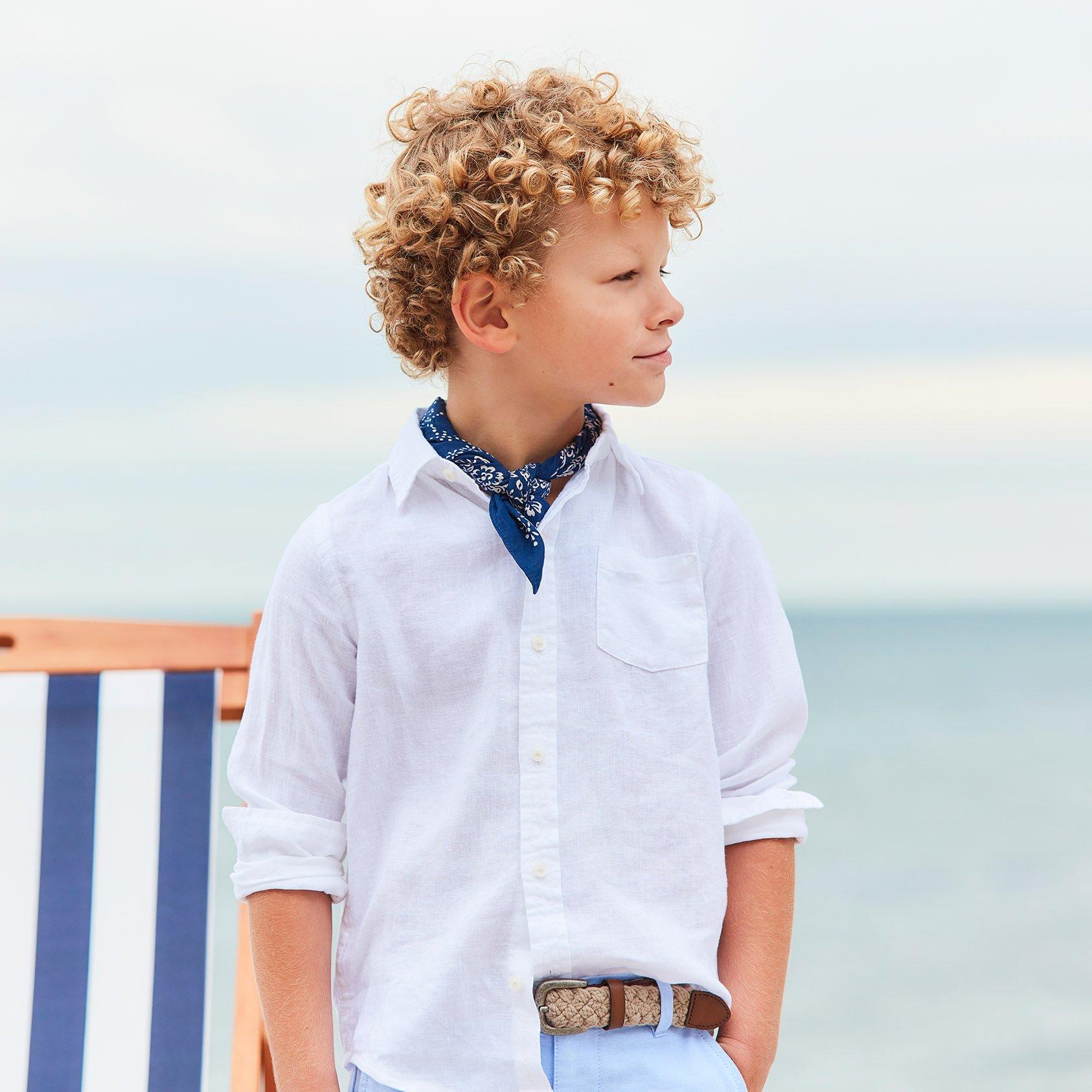 white button up shirt for toddler boy