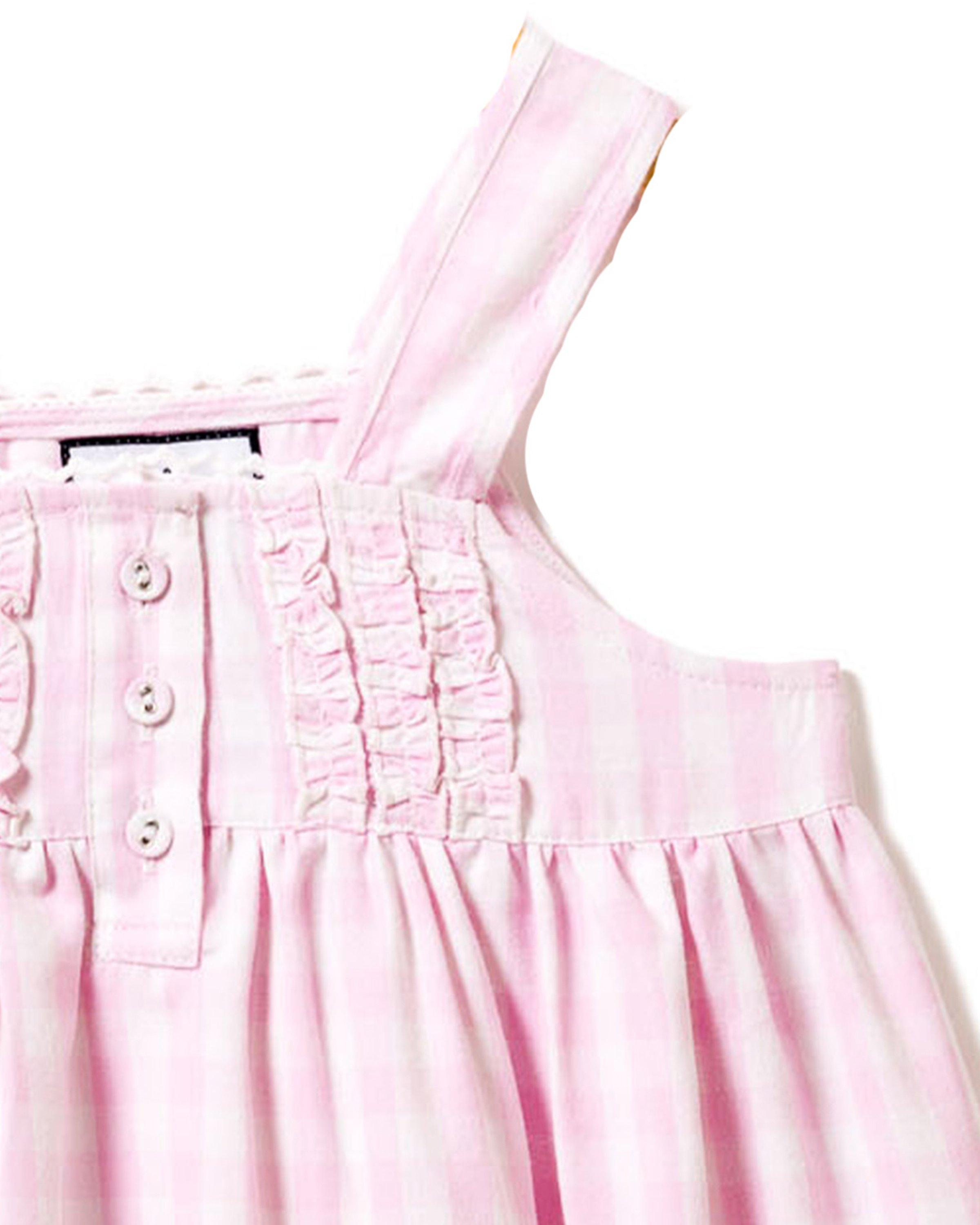 Petite Plume Gingham Charlotte Nightgown image number 1