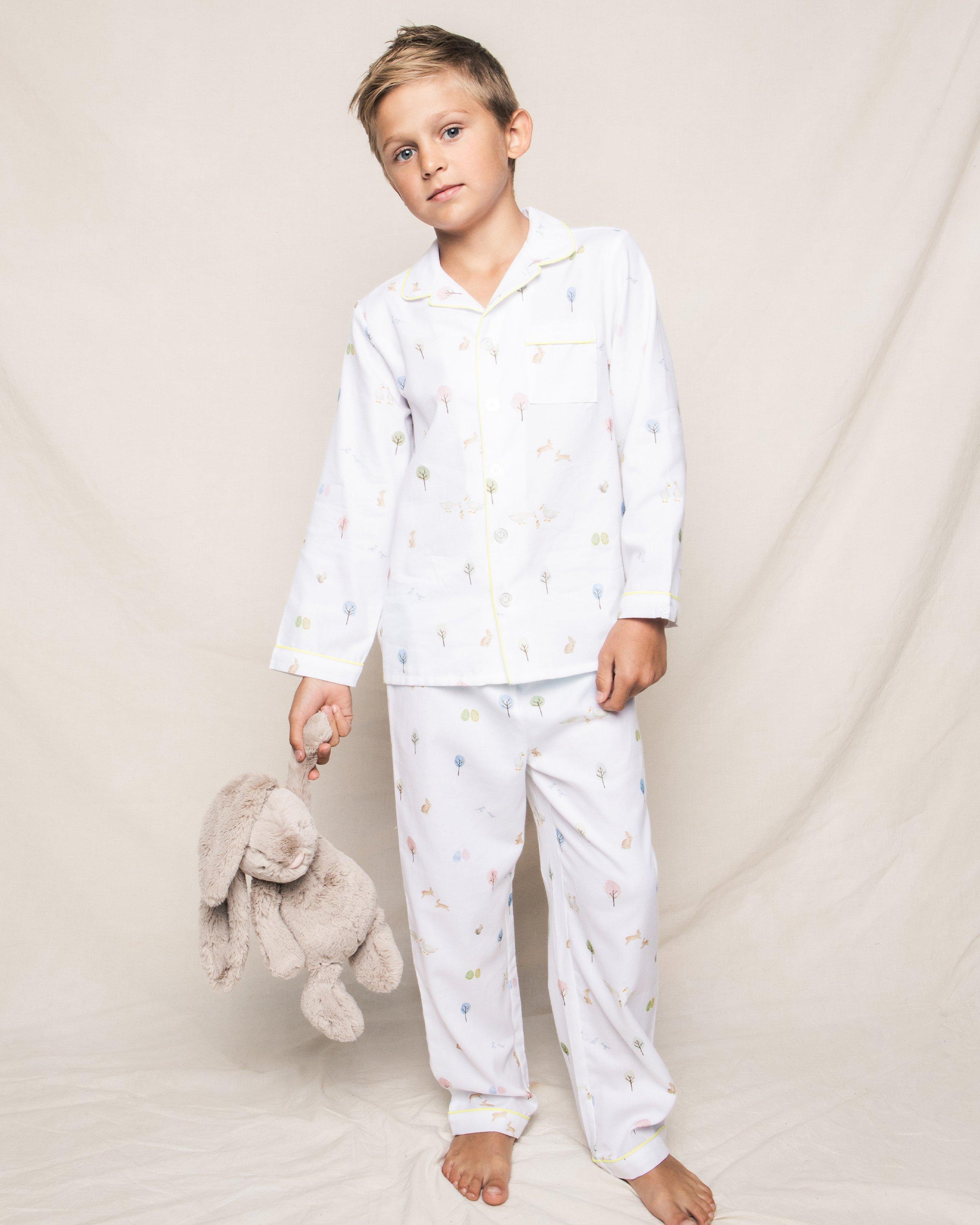 Petite Plume Easter Gardens Pajama Set image number 3
