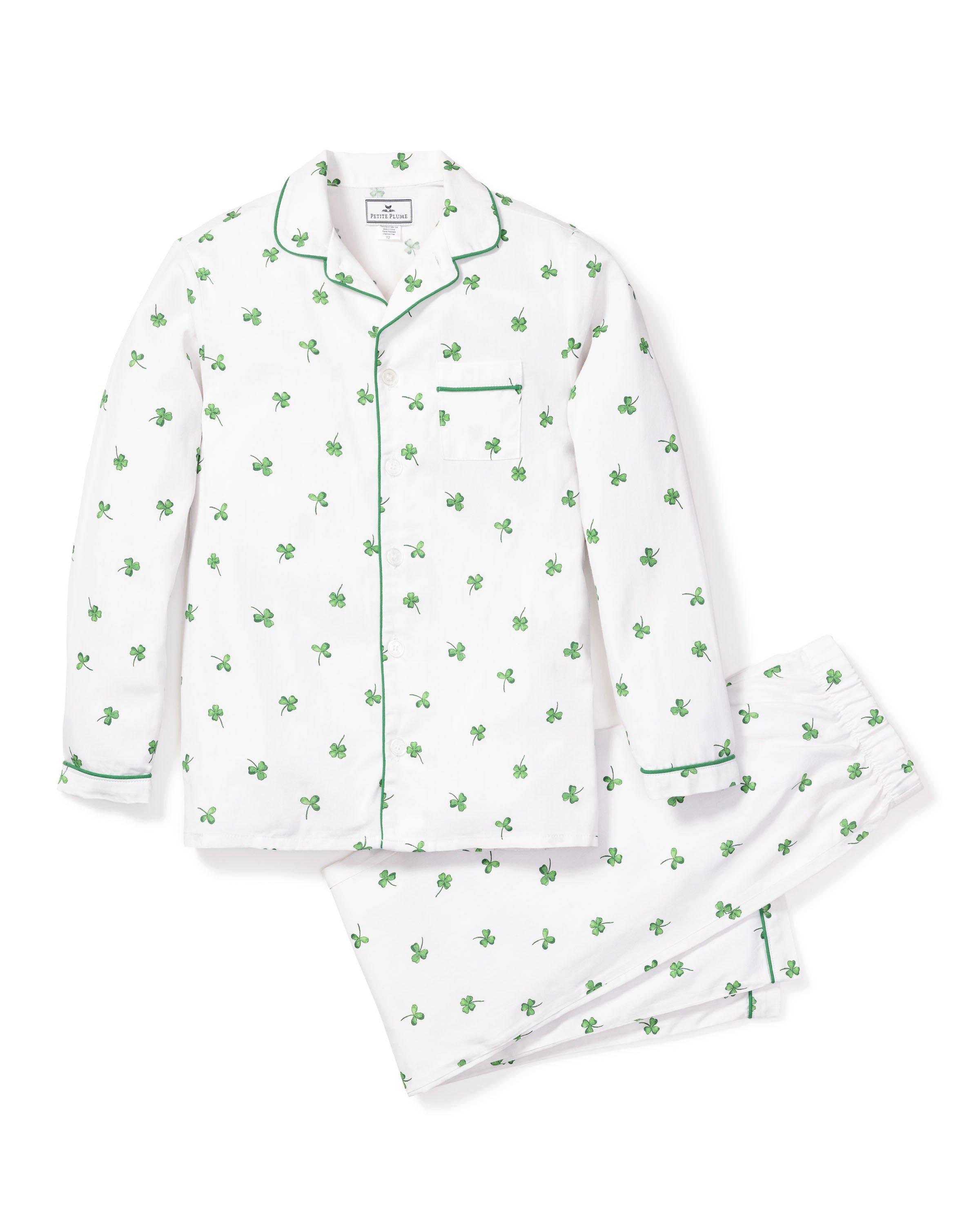 Petite Plume Shamrocks Pajama Set