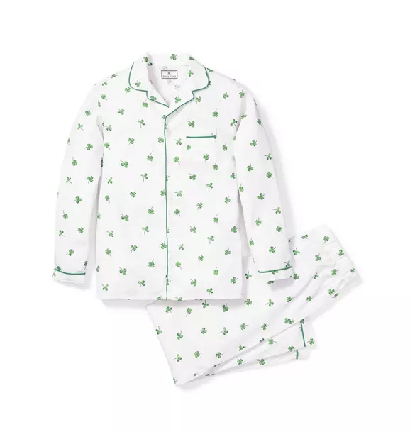 Petite Plume Shamrocks Pajama Set image number 0
