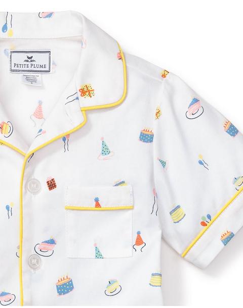 Petite Plume Birthday Wishes Pajama Short Set