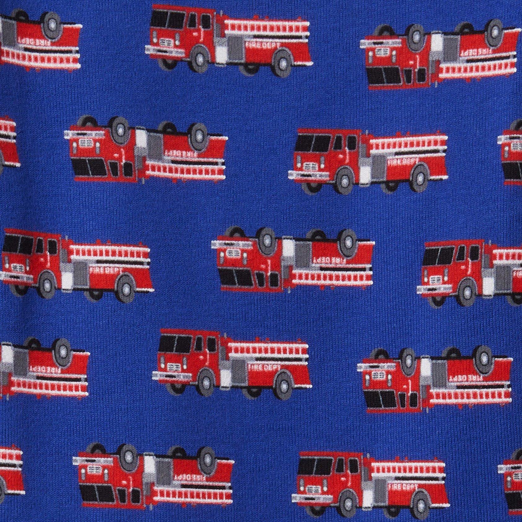 Firetruck Pajama Set image number 1