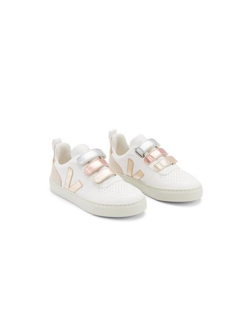Veja Toddler Metallic V-10 Sneaker