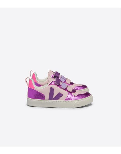 Veja Toddler Metallic V-10 Sneaker