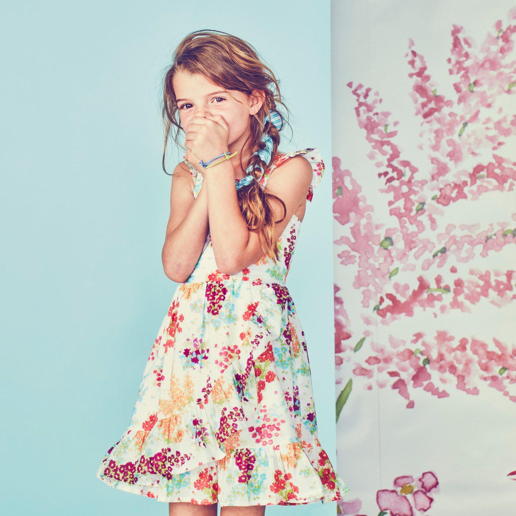 Floral Ruffle Dress image number 1