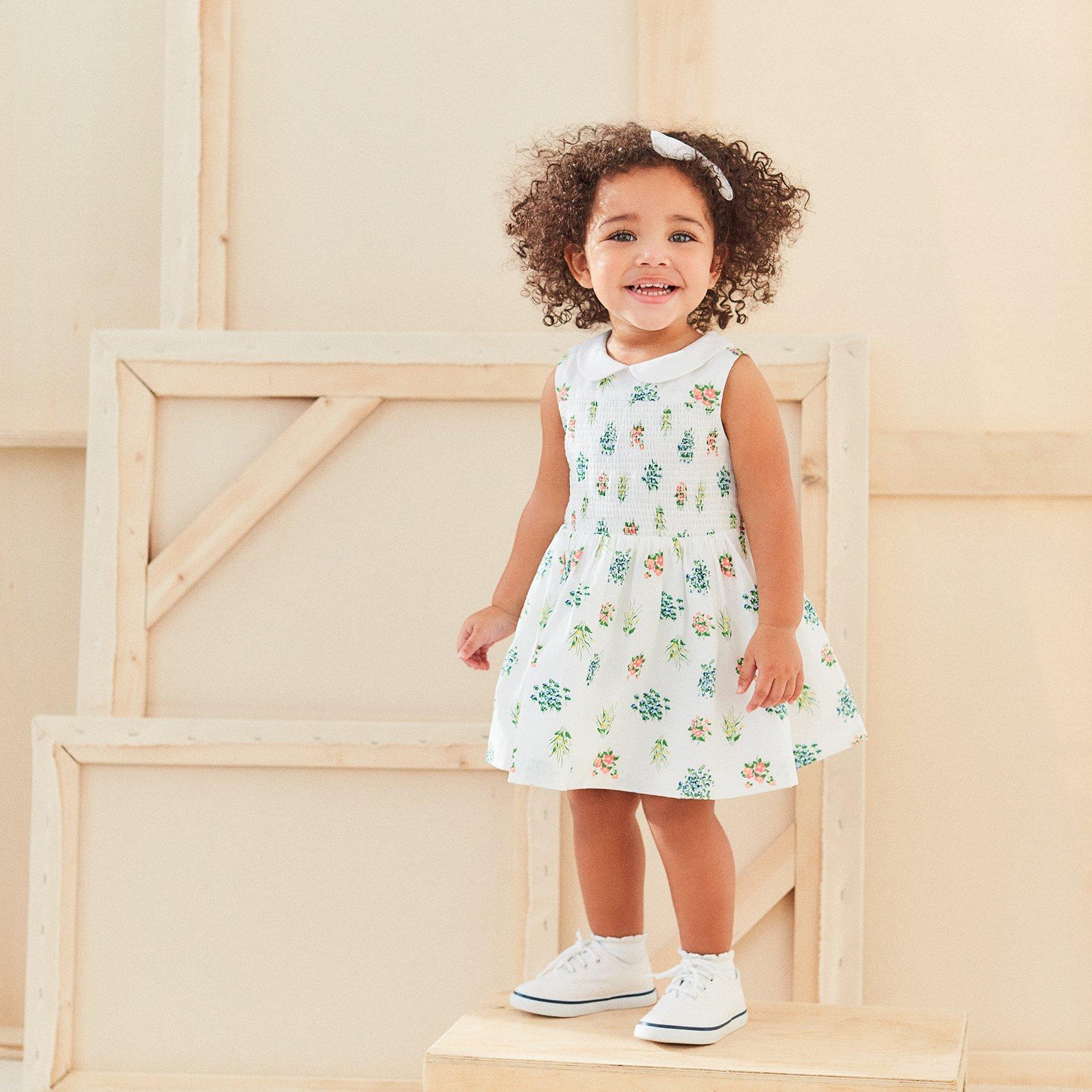 The Charlotte Floral Smocked Sundress image number 2
