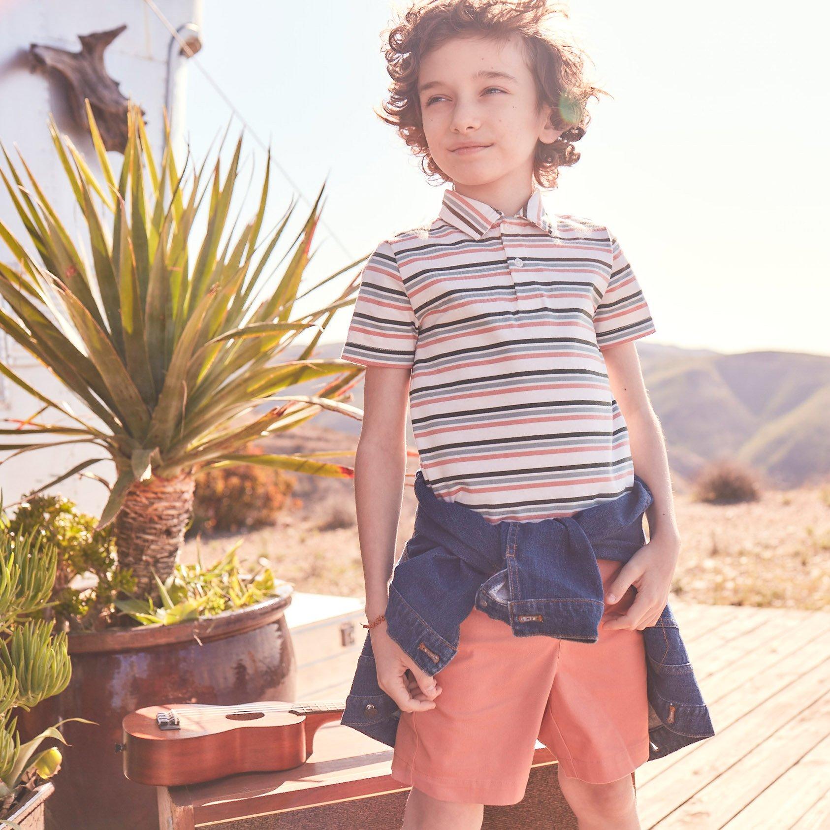 Pull-On Twill Short  image number 1