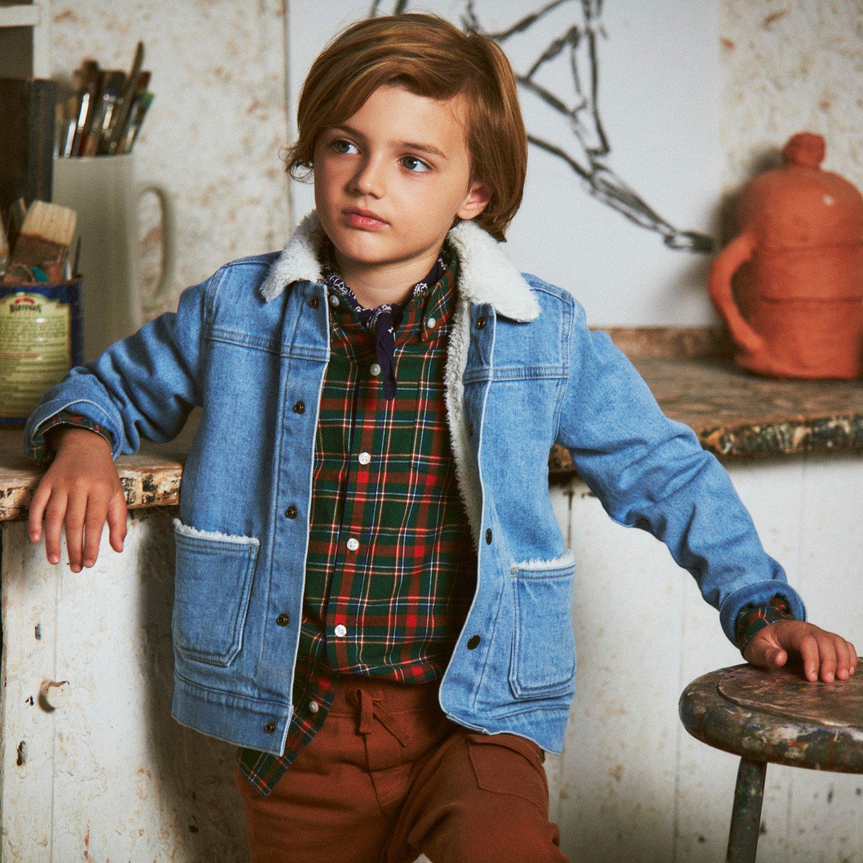 Brushed Twill Plaid Shirt image number 1