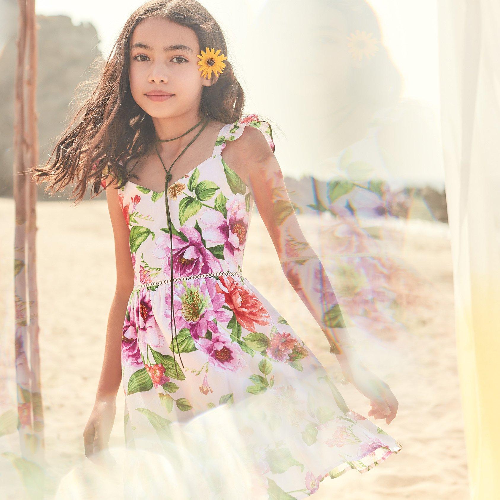 Dahlia Ruffle Strap Dress image number 1