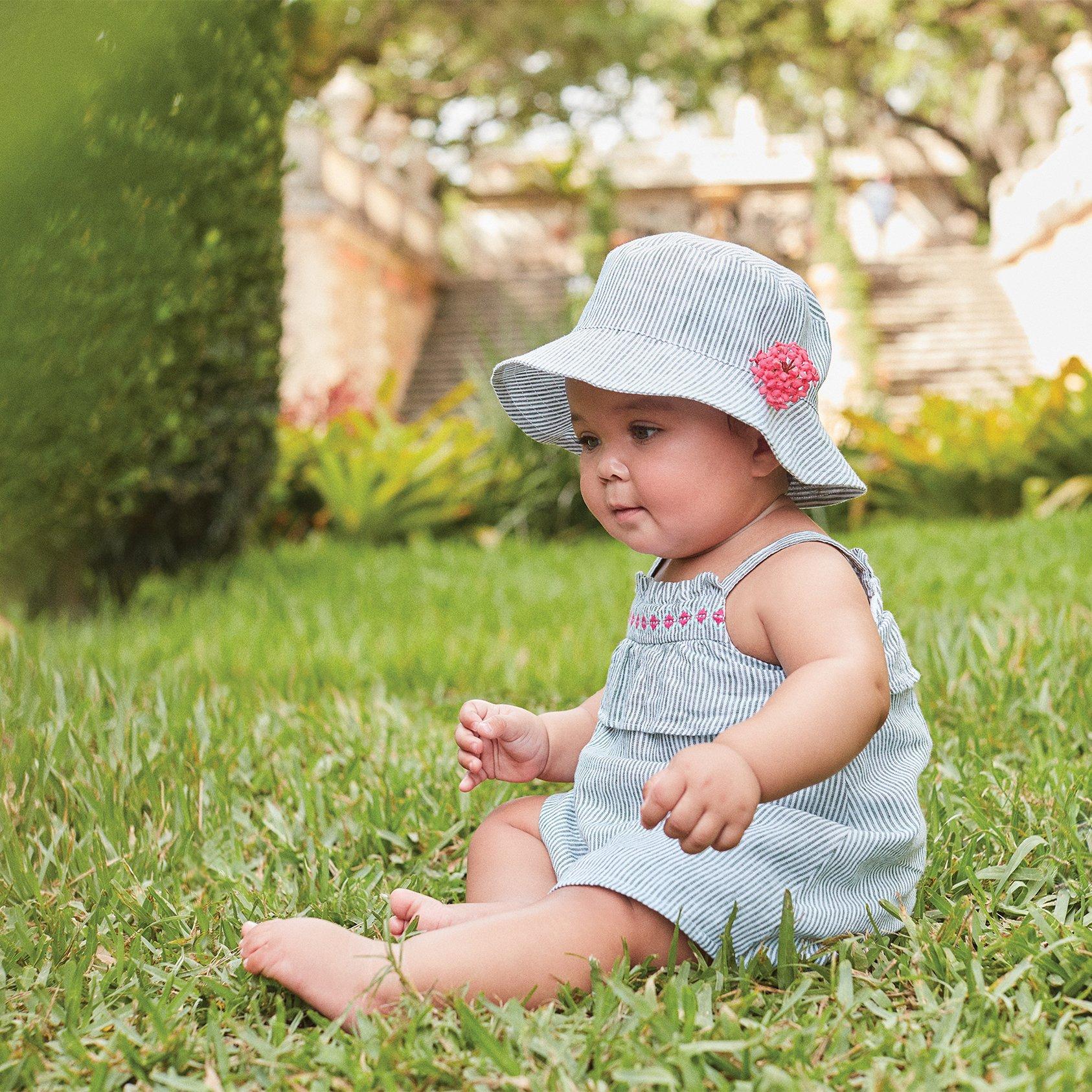 Baby Striped Linen Sundress image number 2