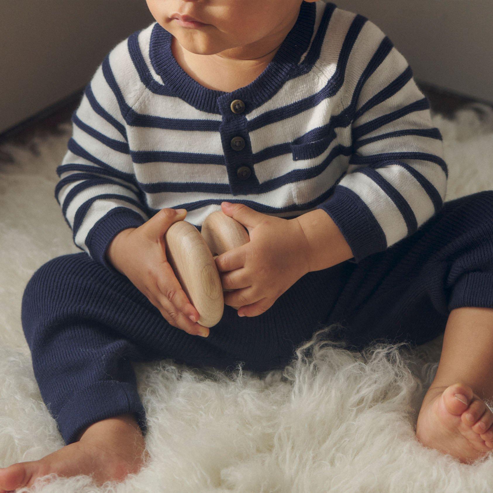 Baby Striped Sweater  image number 3