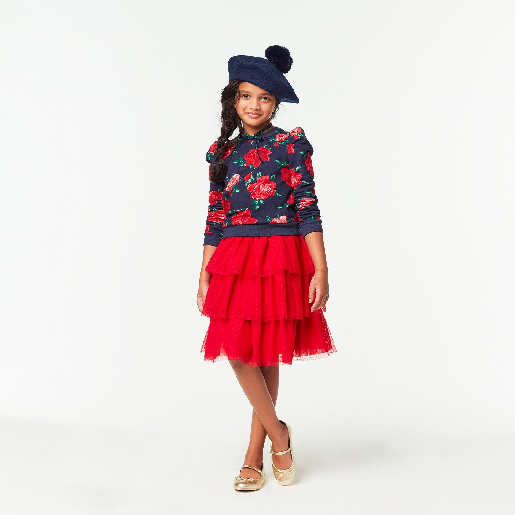 American Girl® x Janie and Jack Wrapped In Roses Party Top image number 1