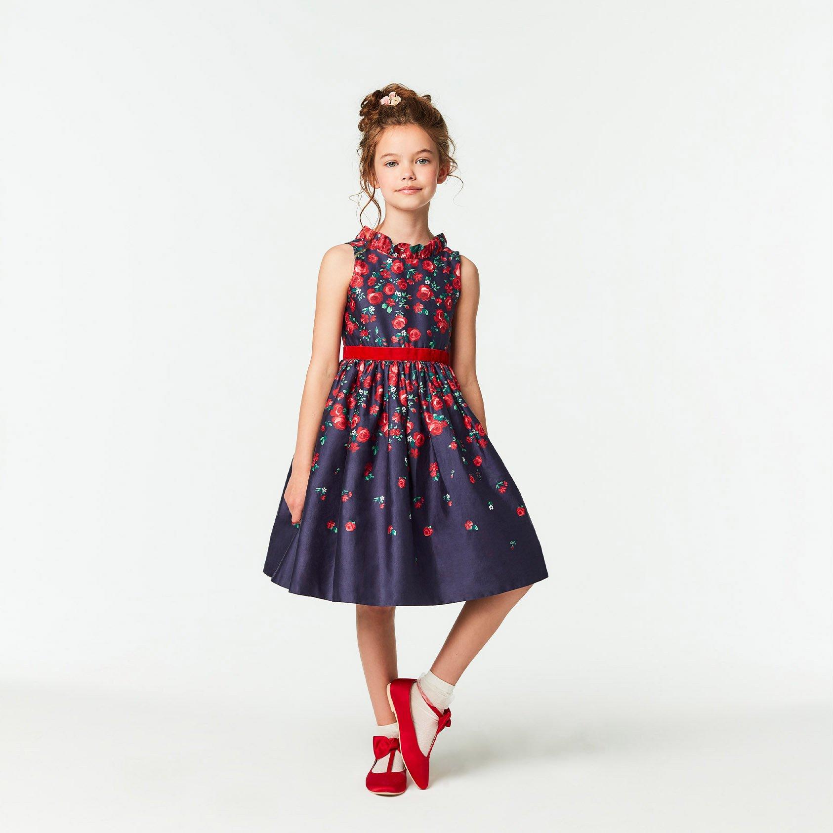 American Girl® x Janie and Jack Wrapped In Roses Party Dress image number 1