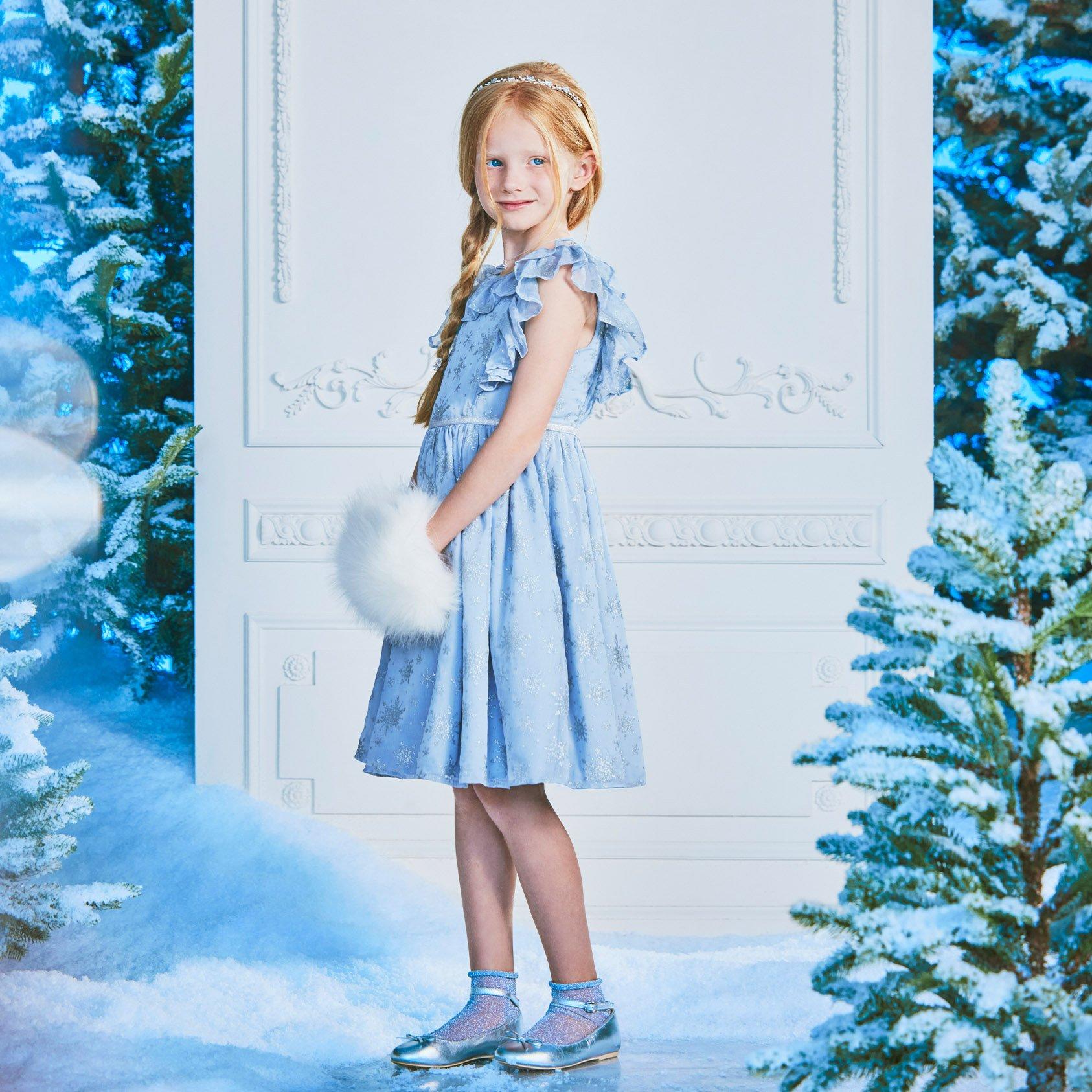Snowflake dress girl shop