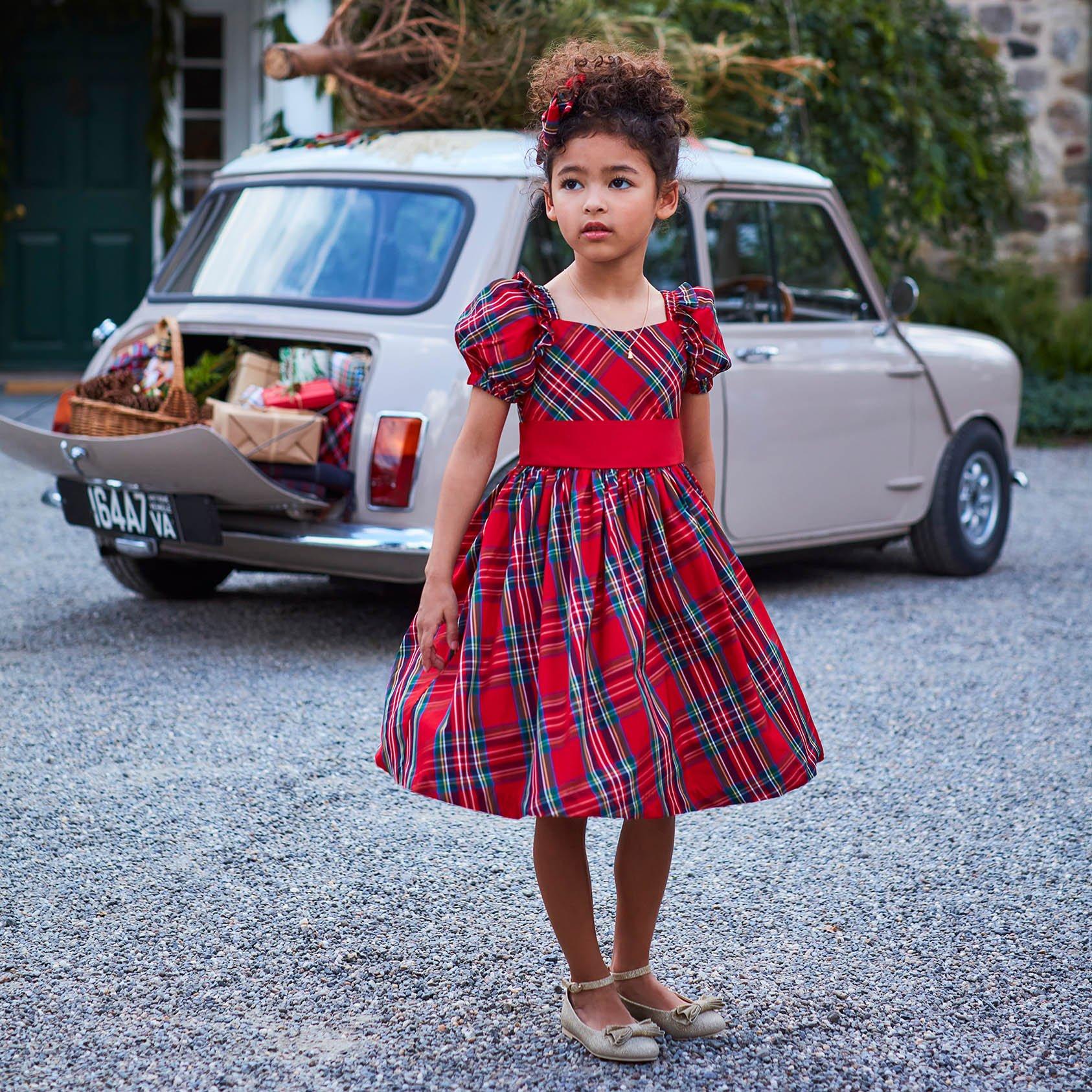 Girl Bradbury Red Tartan The Tartan Holiday Dress by Janie and Jack