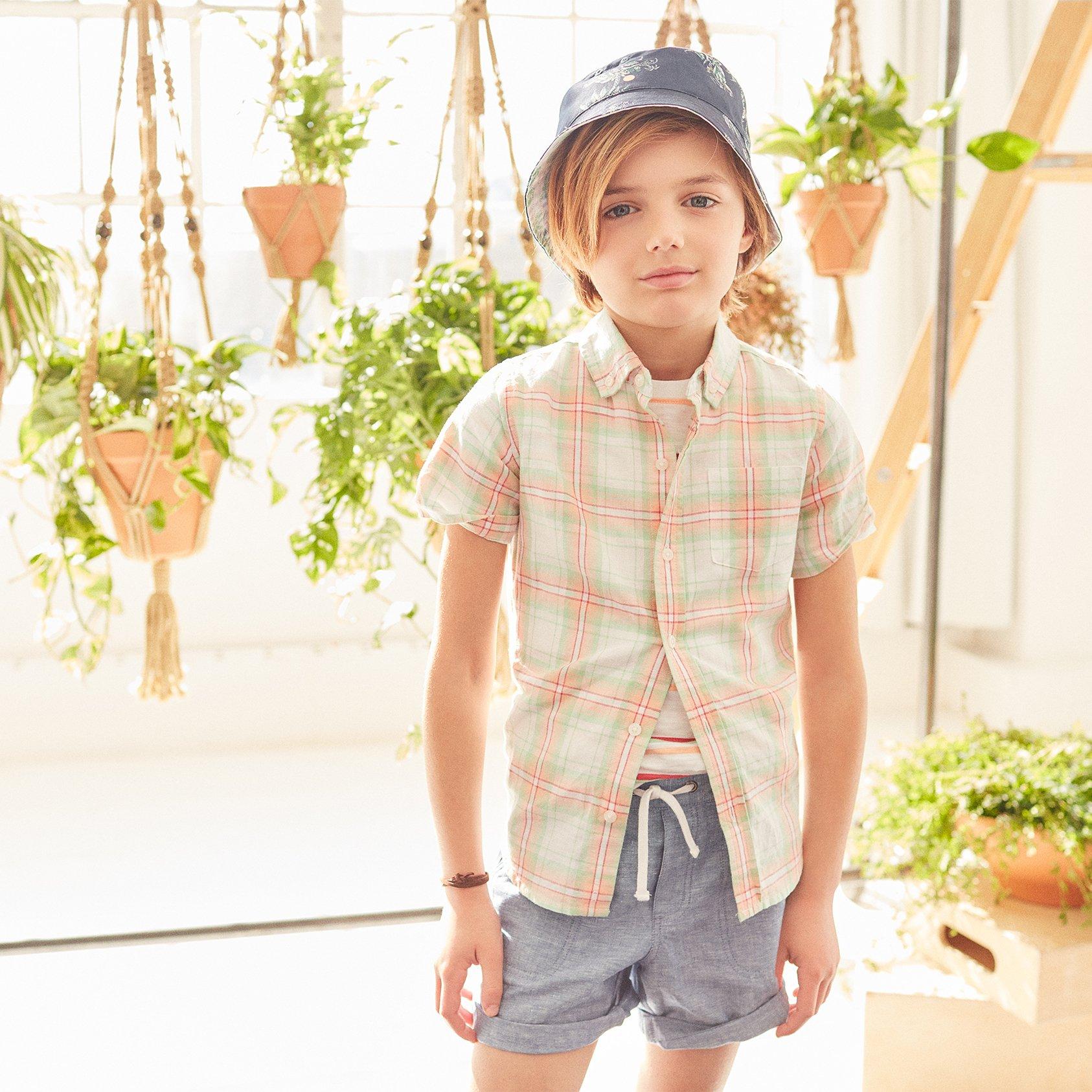 Plaid Linen Shirt image number 3