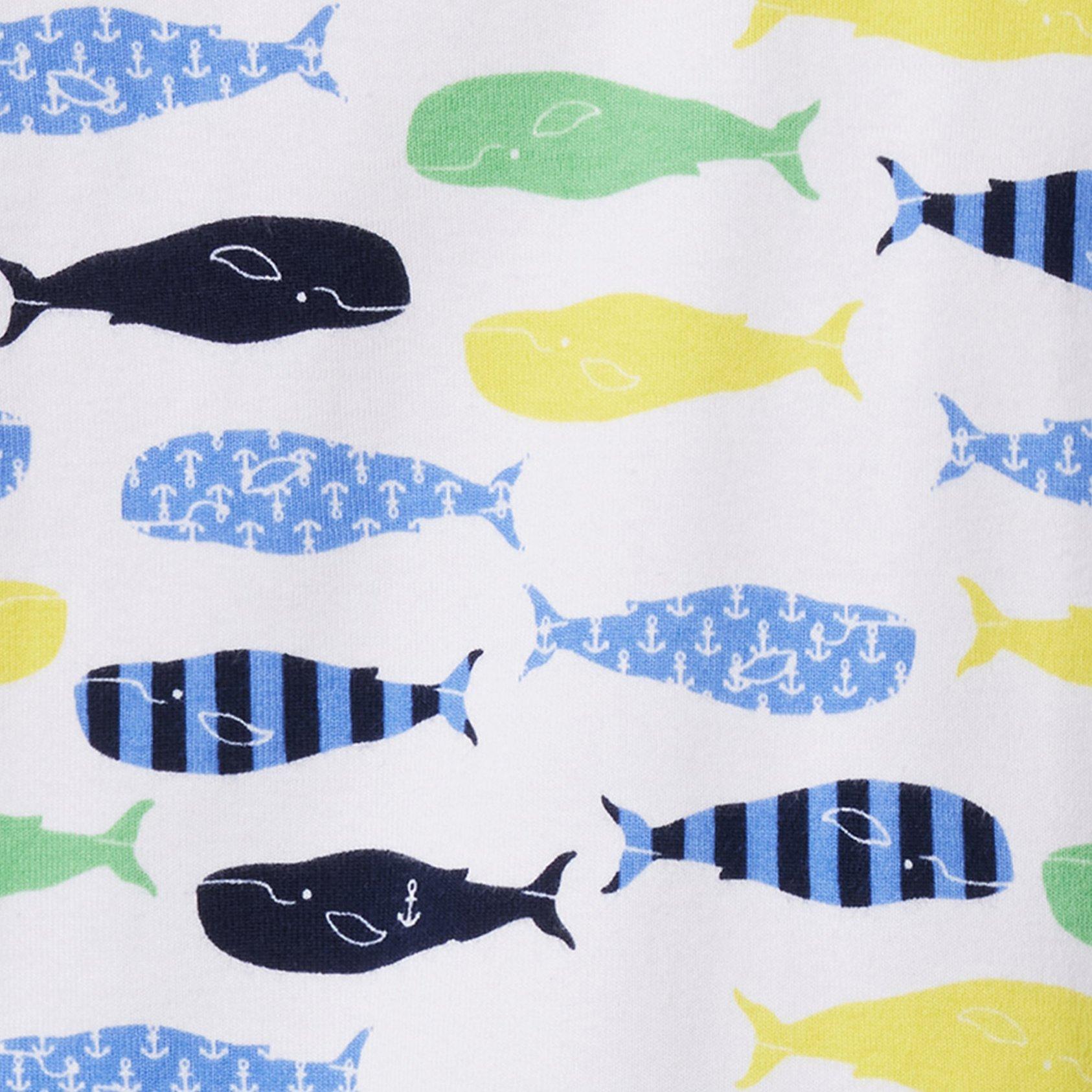 Whale Short Pajama Set image number 1