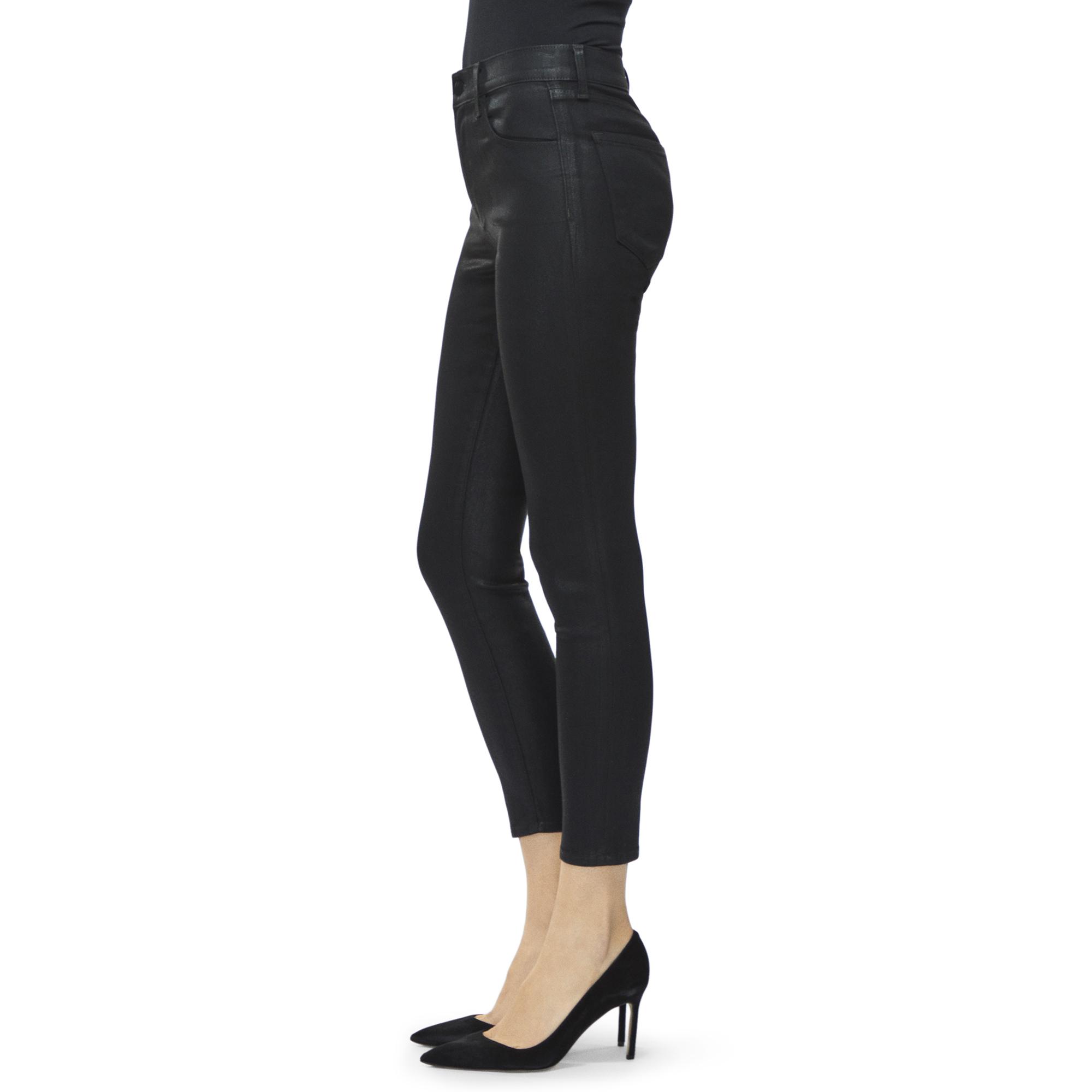 j brand alana high rise crop black