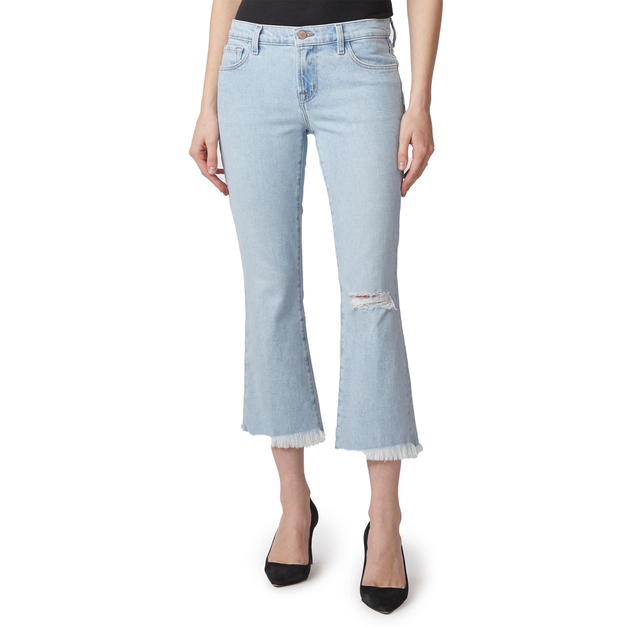 j brand selena cropped jeans