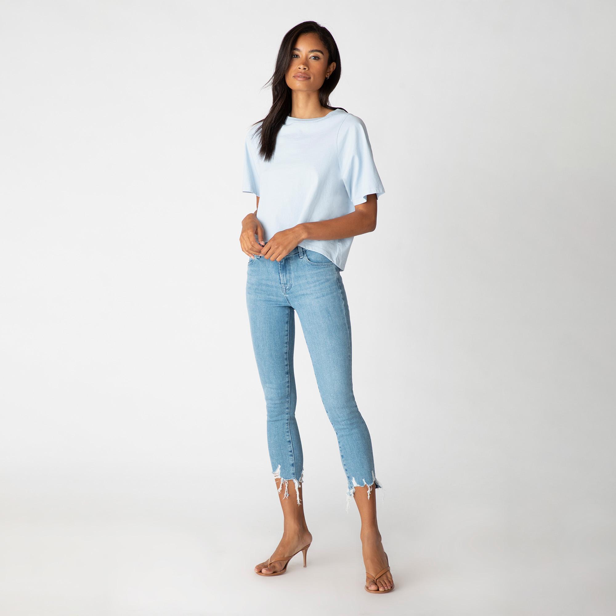 j brand 835 mid rise capri jeans