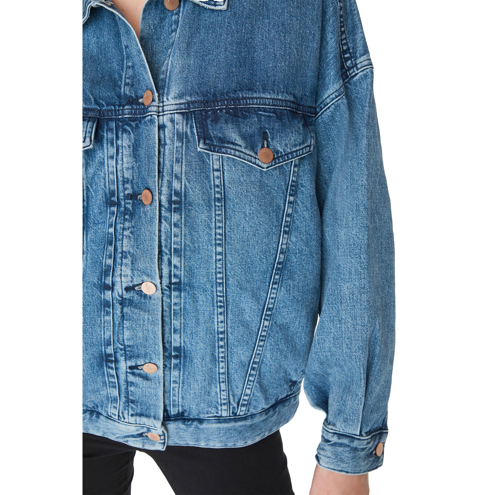 jeans oversized jacket