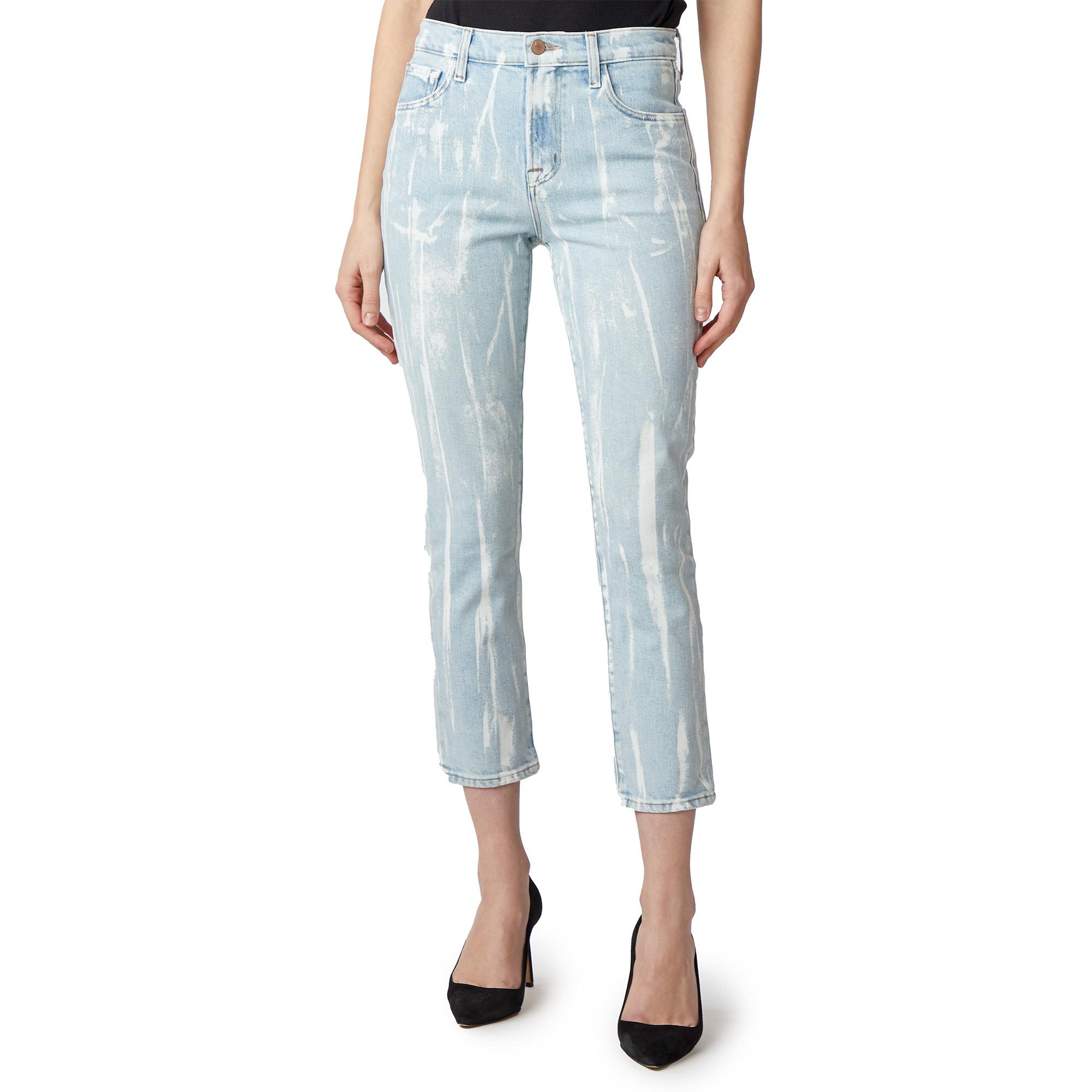 j brand ruby high rise cigarette jeans