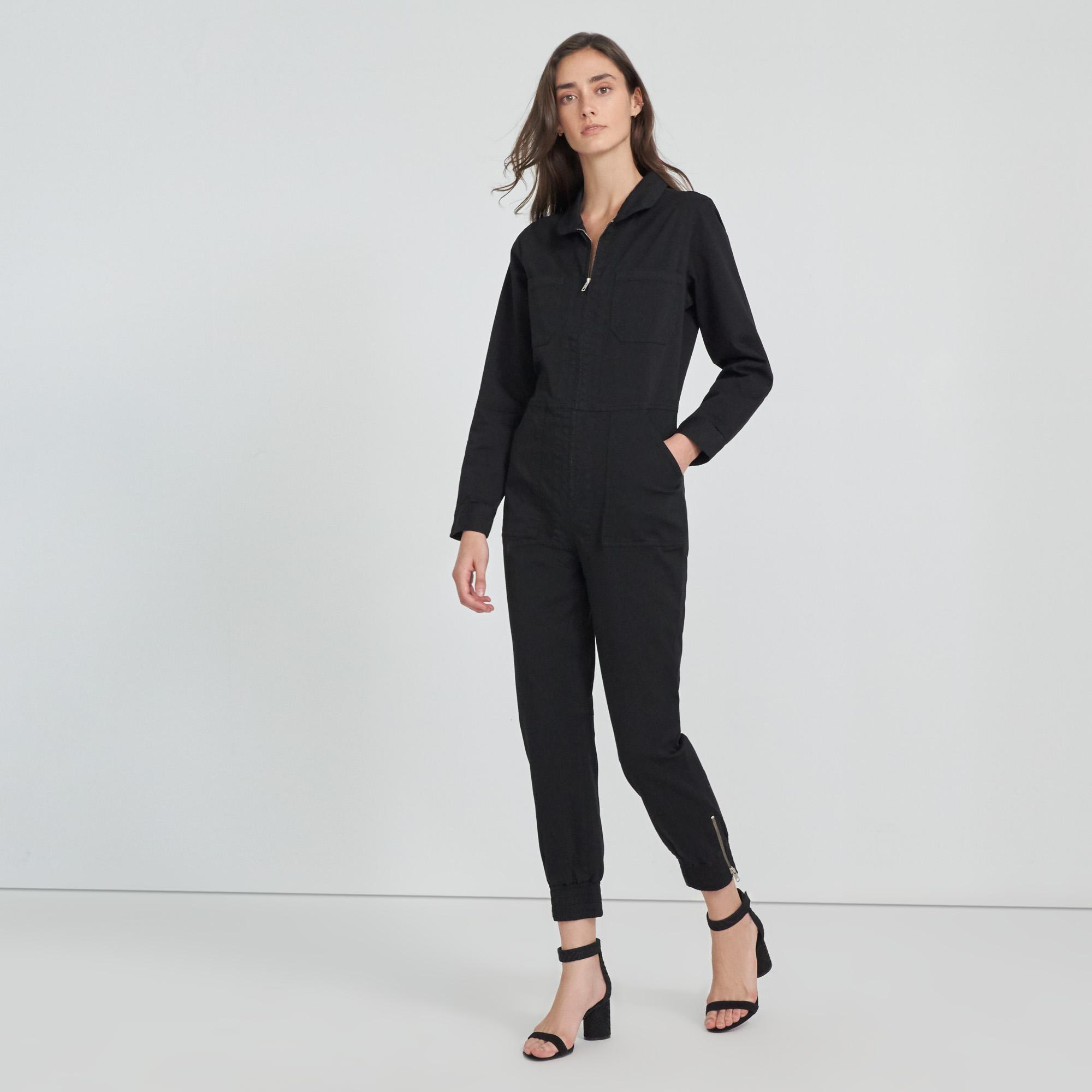 j brand denim jumpsuit