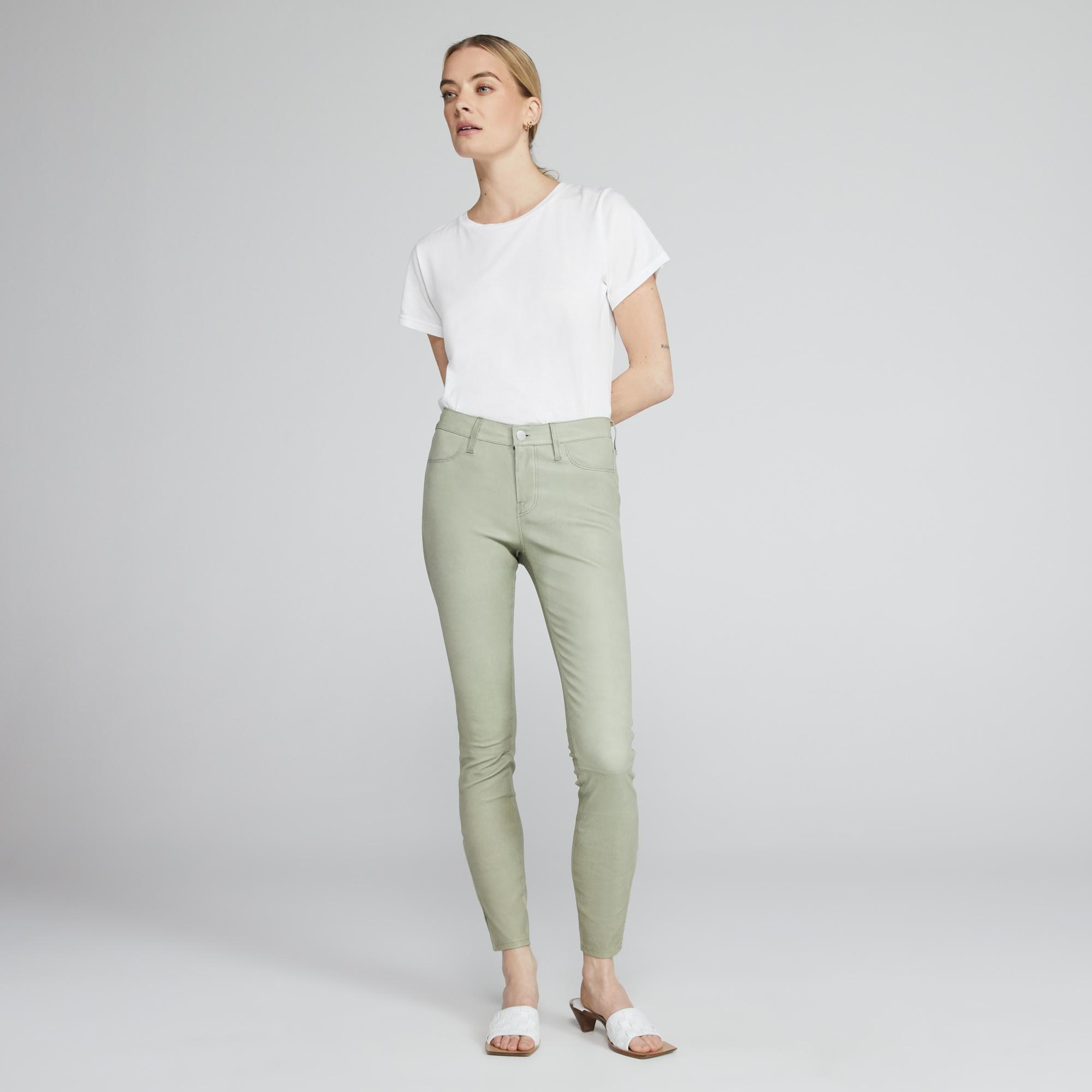 j brand l8001 leather skinny pants