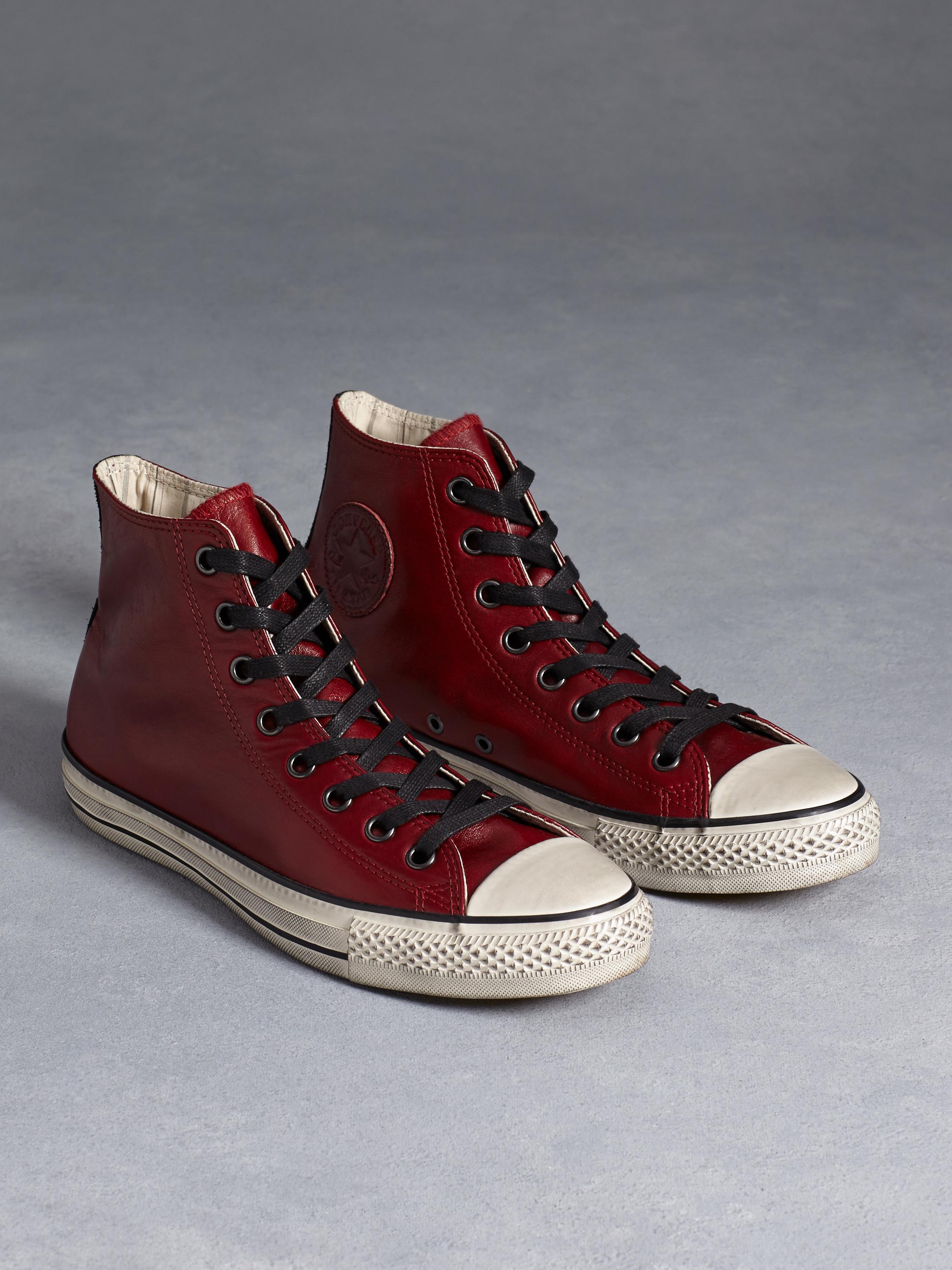 converse john varvatos red