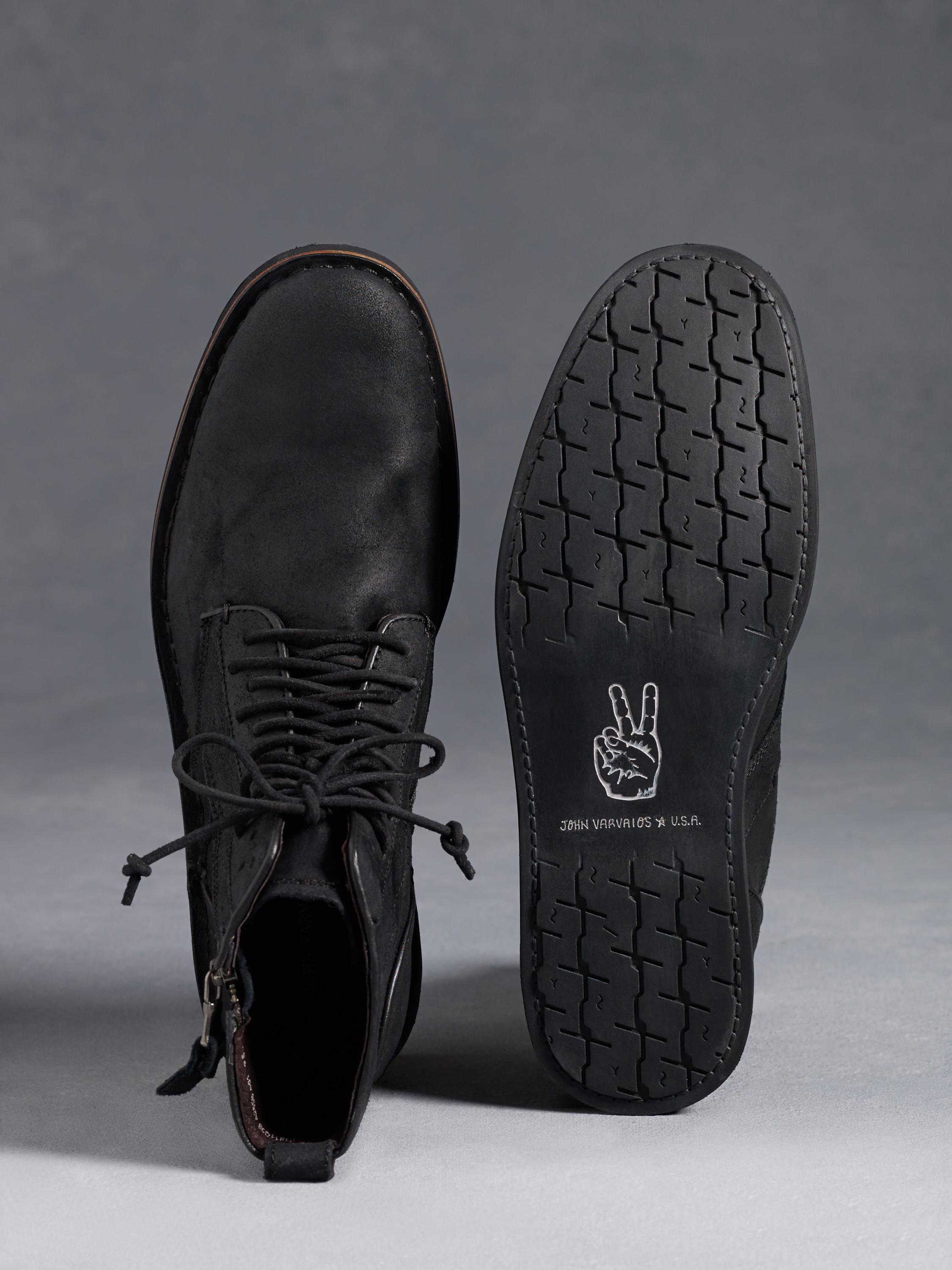 john varvatos barrett side zip boot