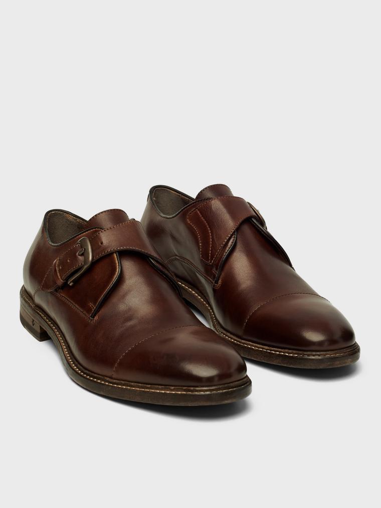 IRVING WELTED MONK DERBY - John Varvatos