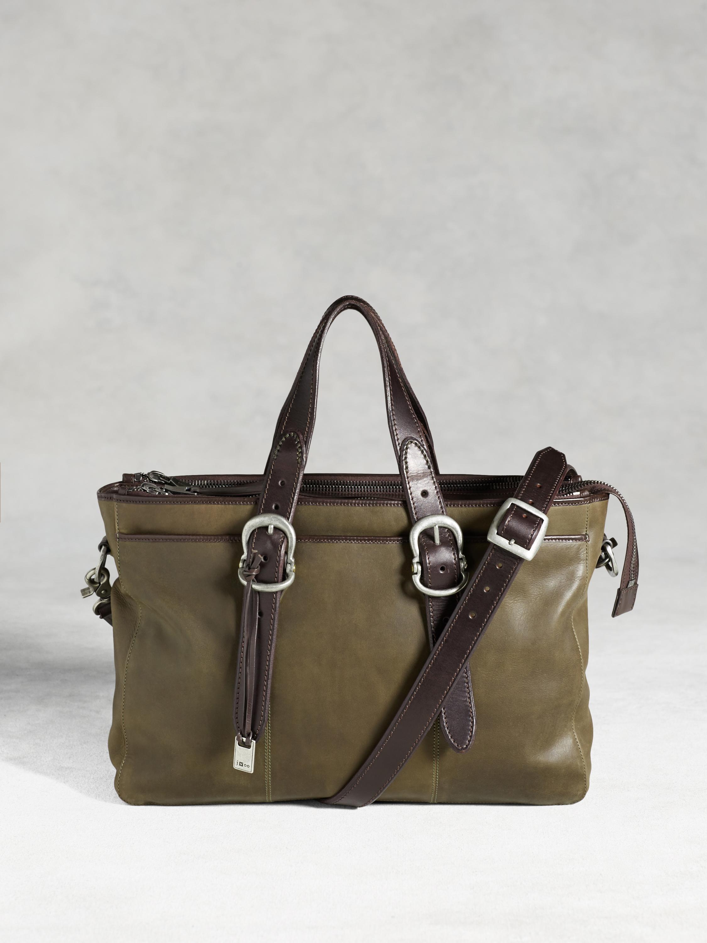 Bleeker Triple Zip Attache Bag - John Varvatos