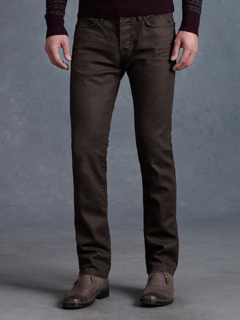 Bowery Coated Cotton Stretch Jean