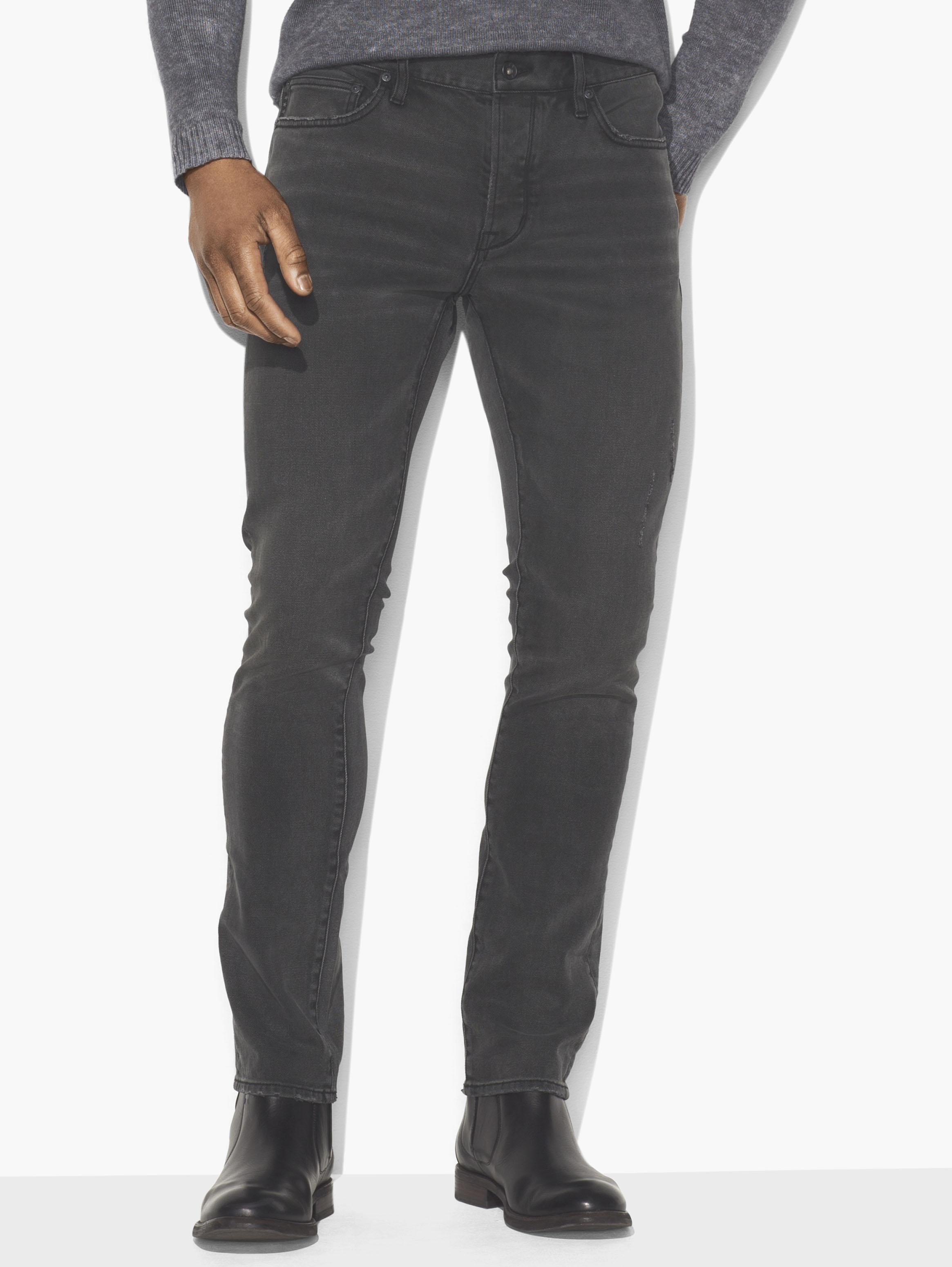 John Varvatos Star USA Men's Wight Skinny Jeans Button Fly BLLN Denim Indigo 