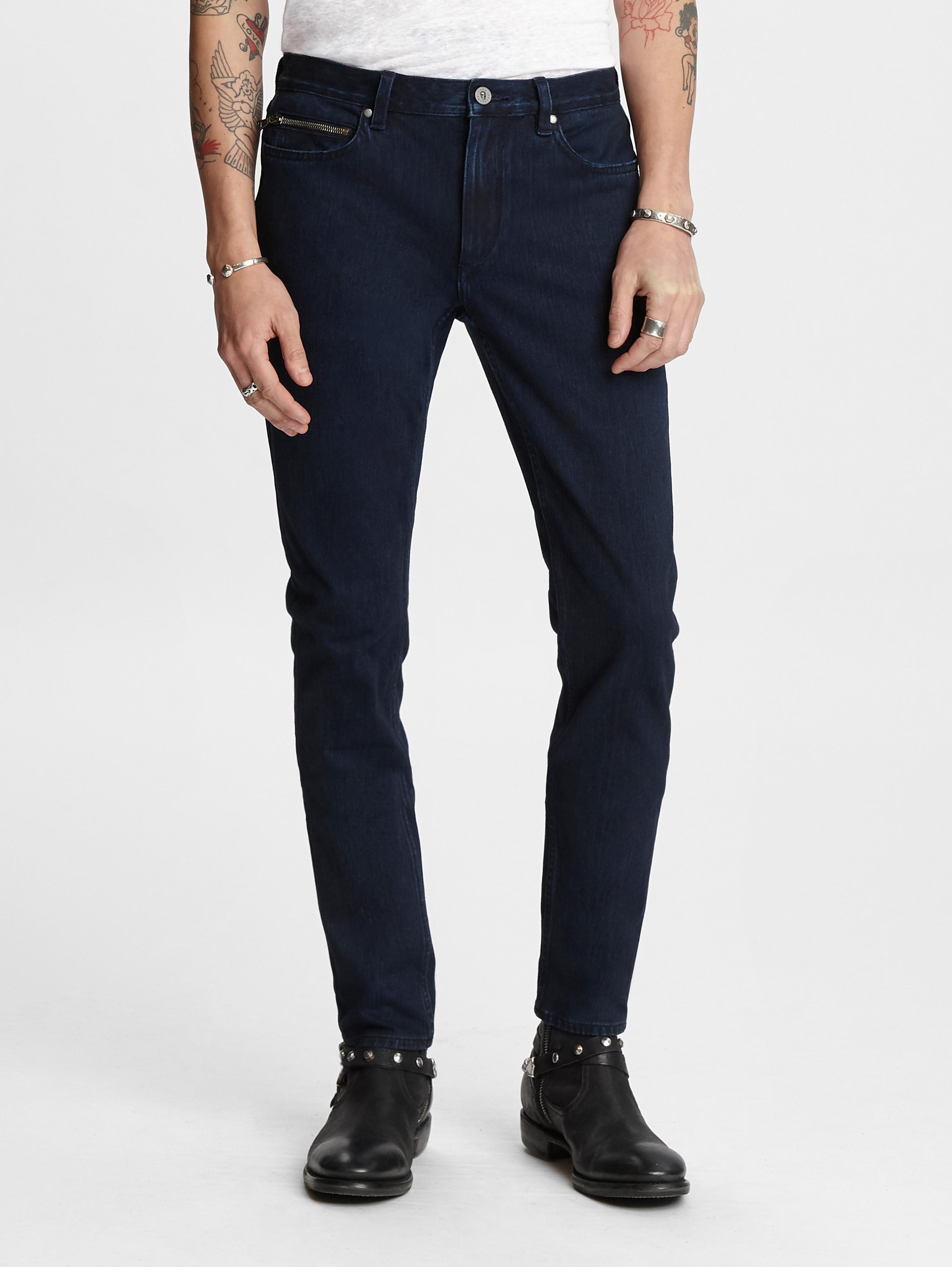 Zipper Pocket Chelsea Jean - John Varvatos