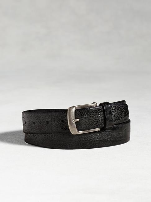 Pebbled Leather Belt