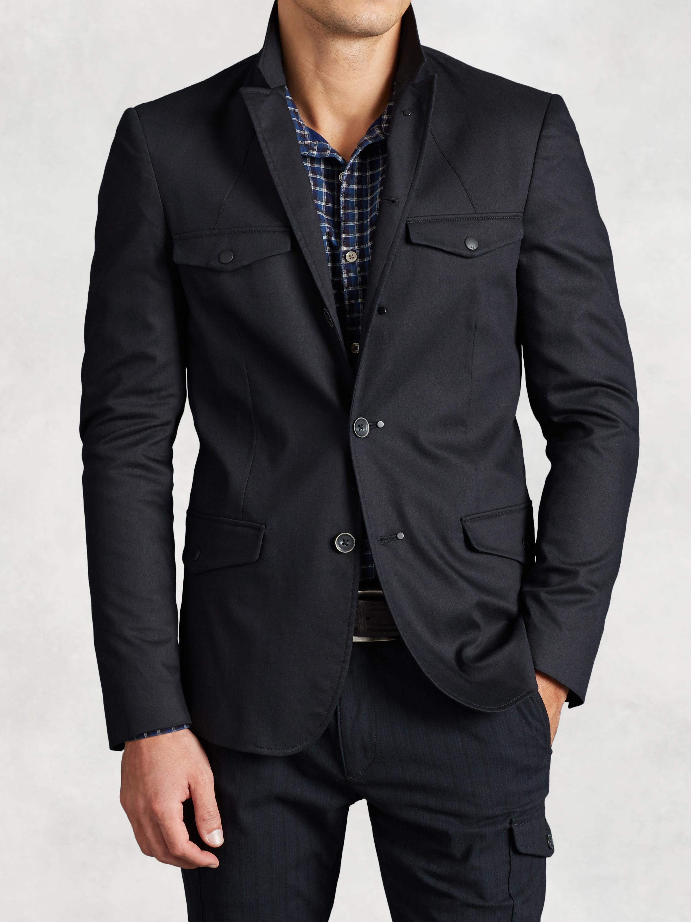 Cotton Utility Jacket John Varvatos