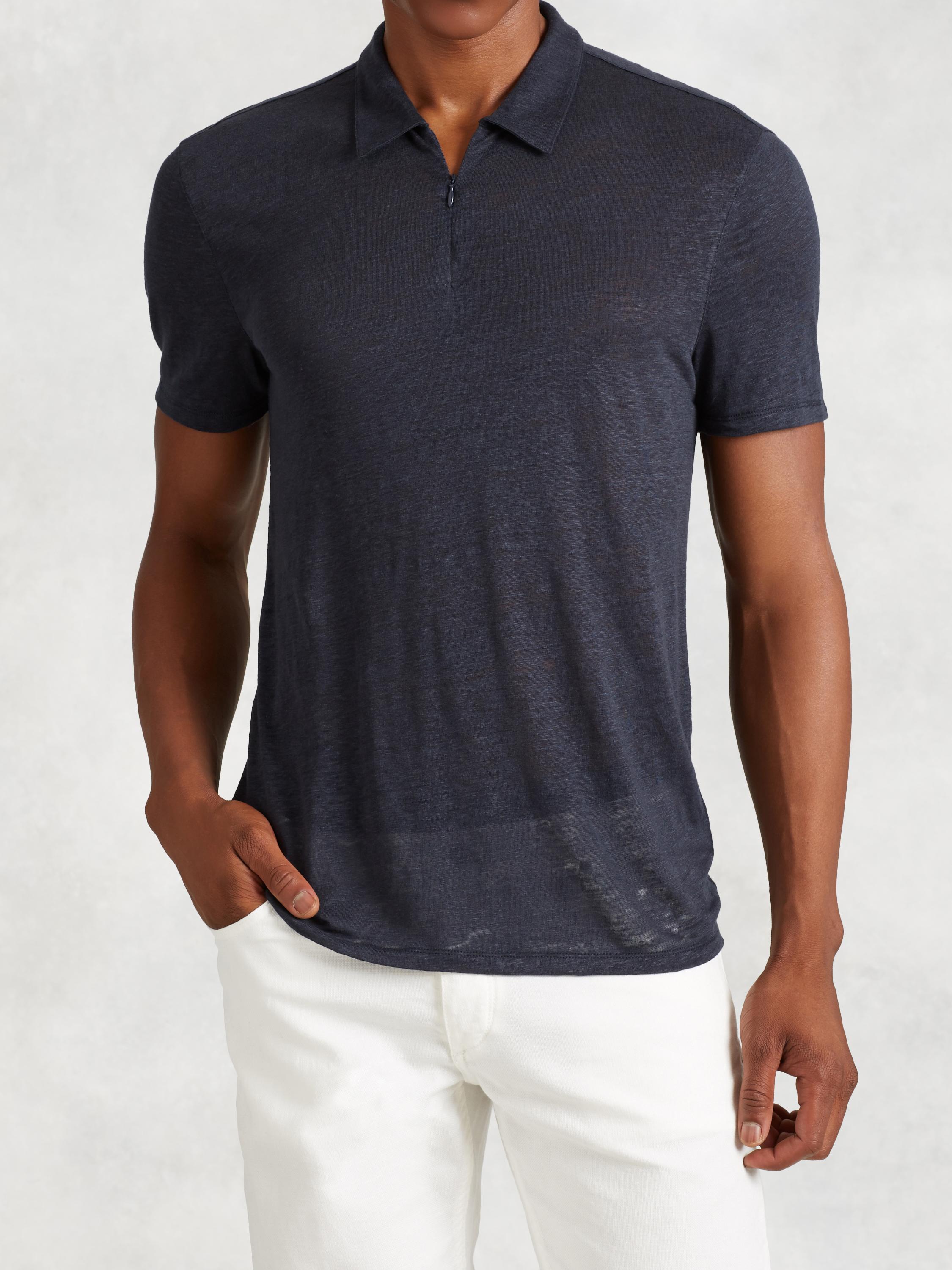 Men's Designer T-Shirts - Henleys, V-Neck Tees, Polos | John Varvatos