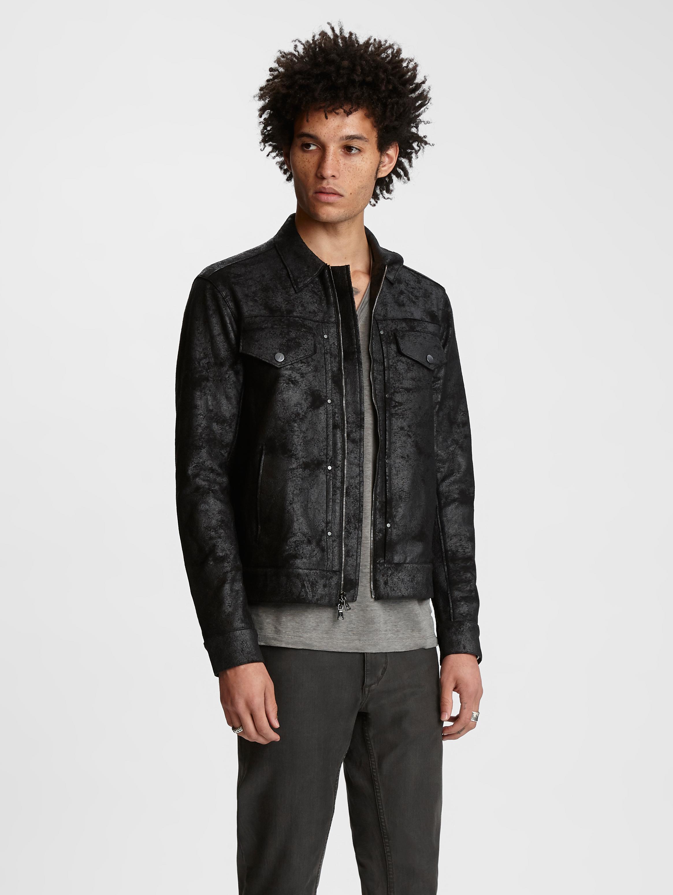 Knit Trucker Jacket - John Varvatos