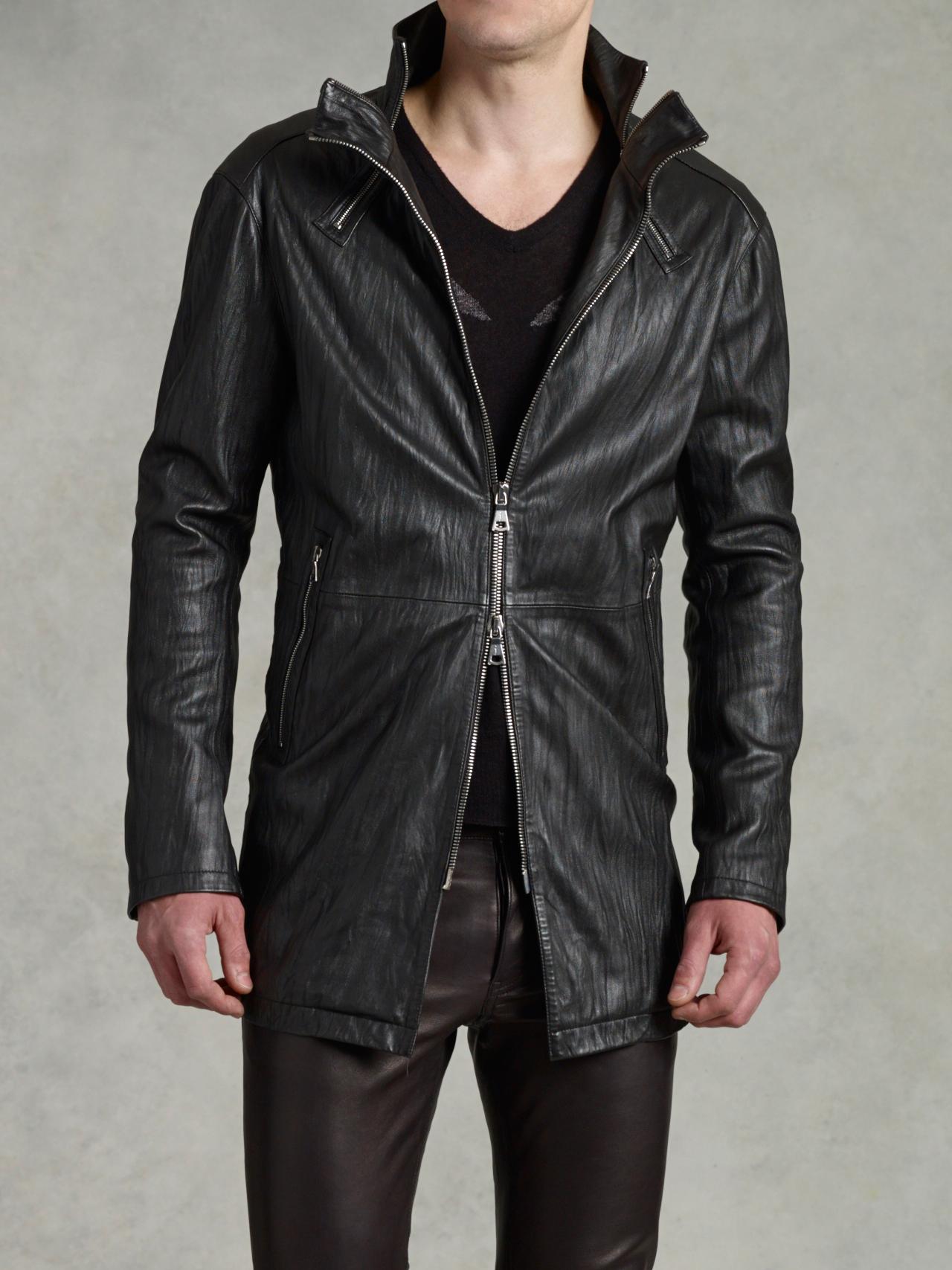 Men's Designer Leather Jackets - Bombers, Suede Moto Jackets, Coats ...