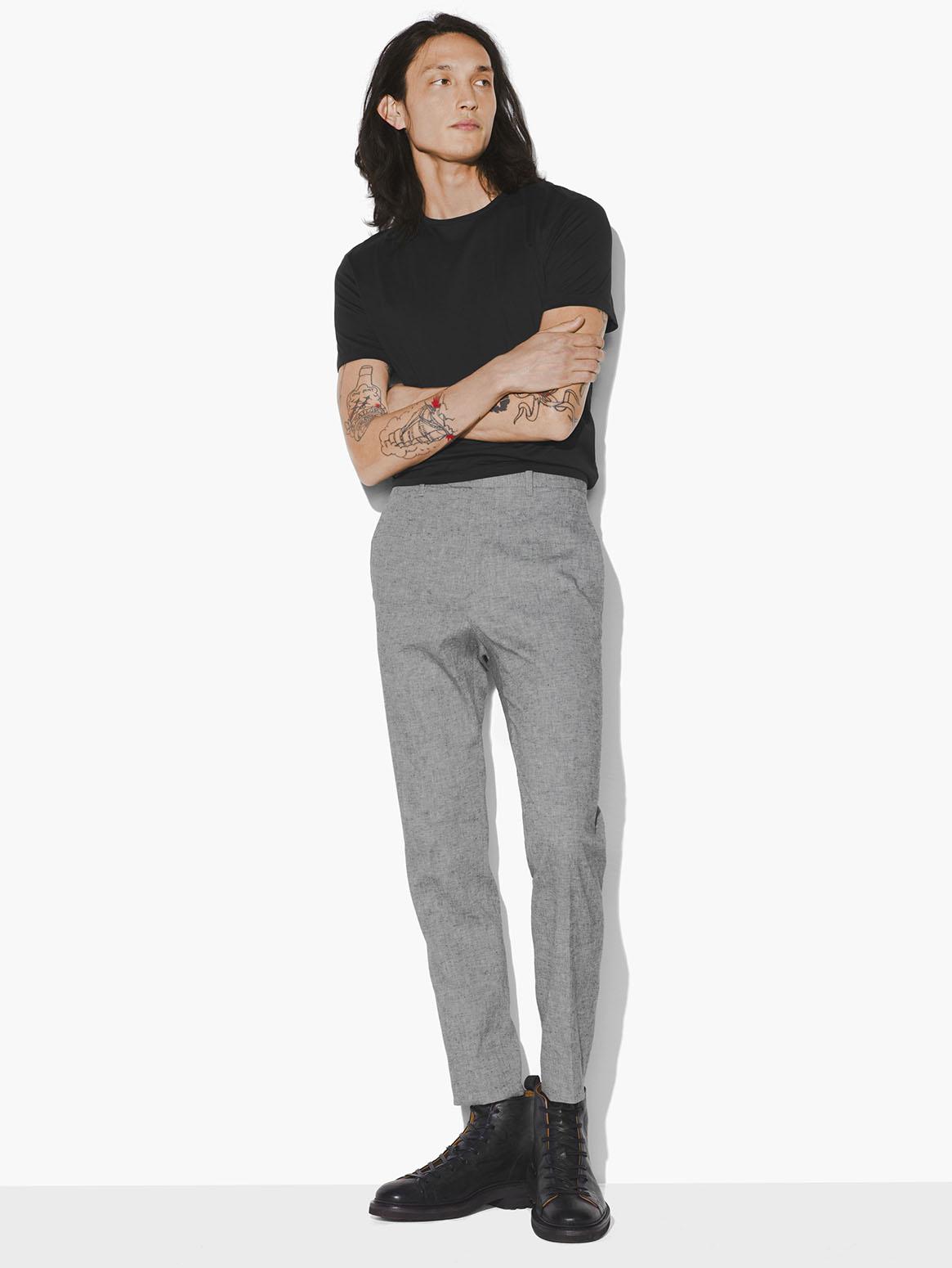 tech terry tapered pant