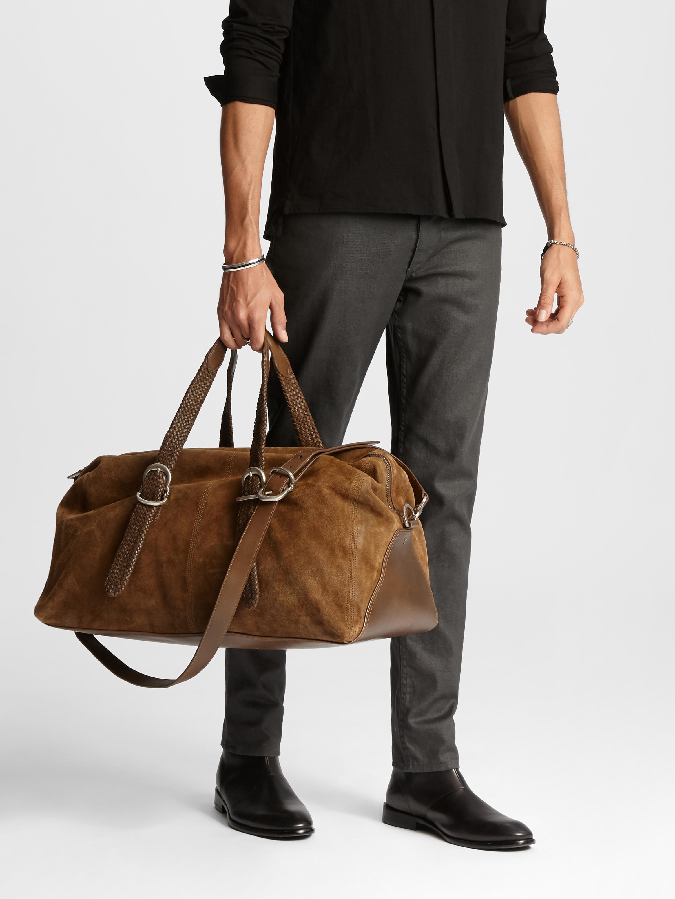 john varvatos duffle bag