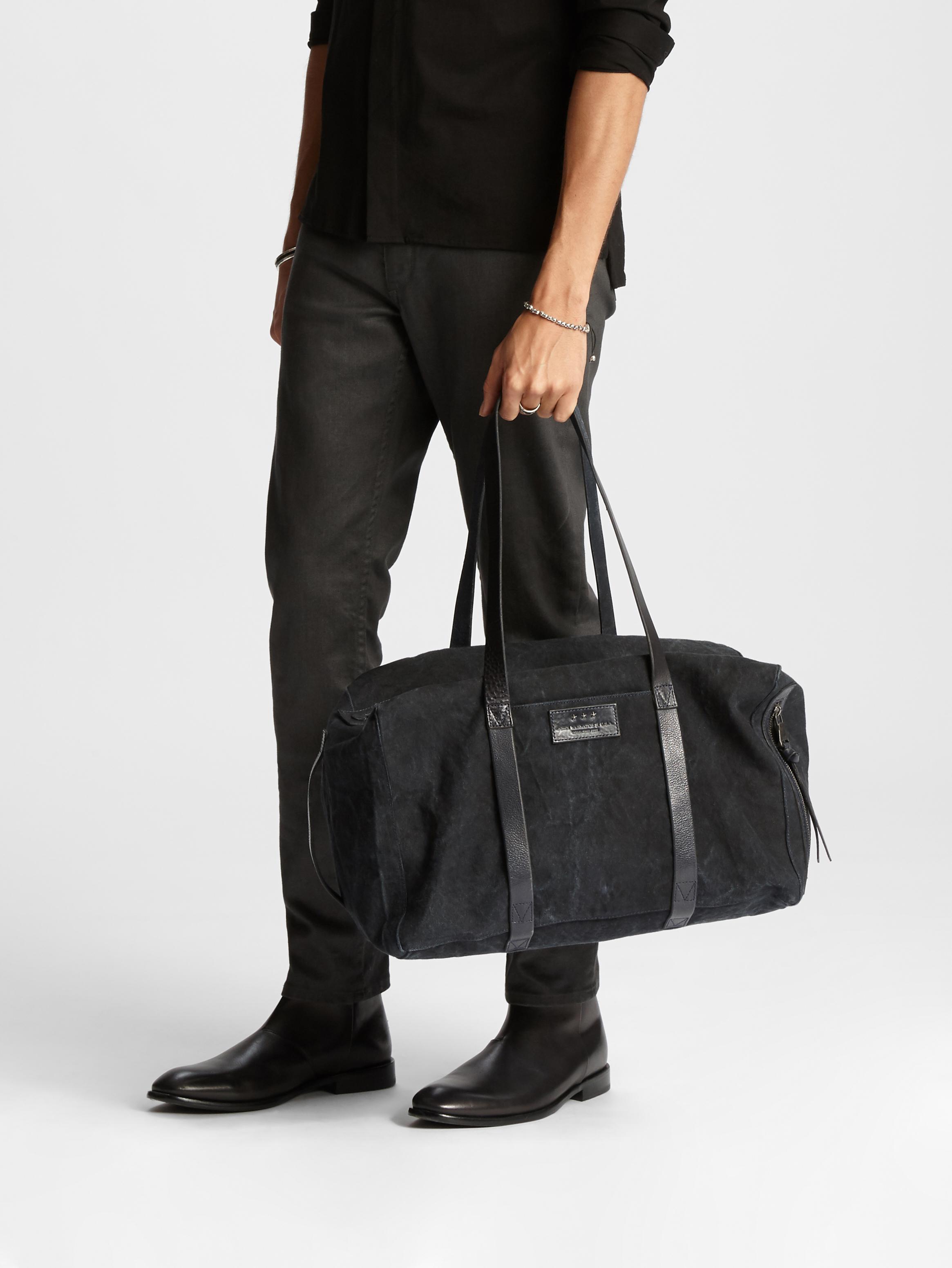 john varvatos weekender bag