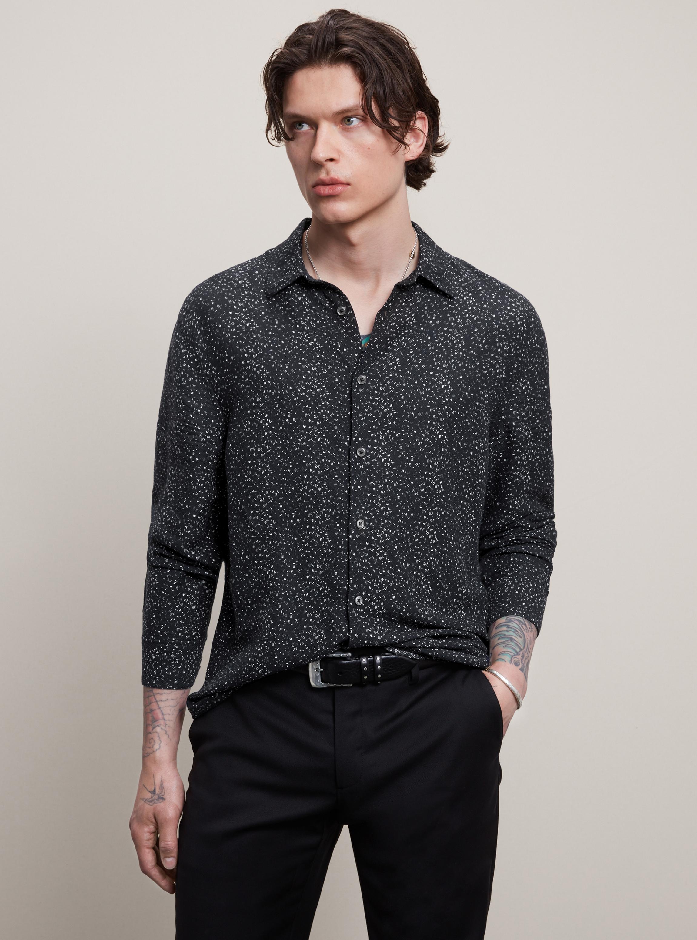 FLORAL PRINT SHIRT - John Varvatos