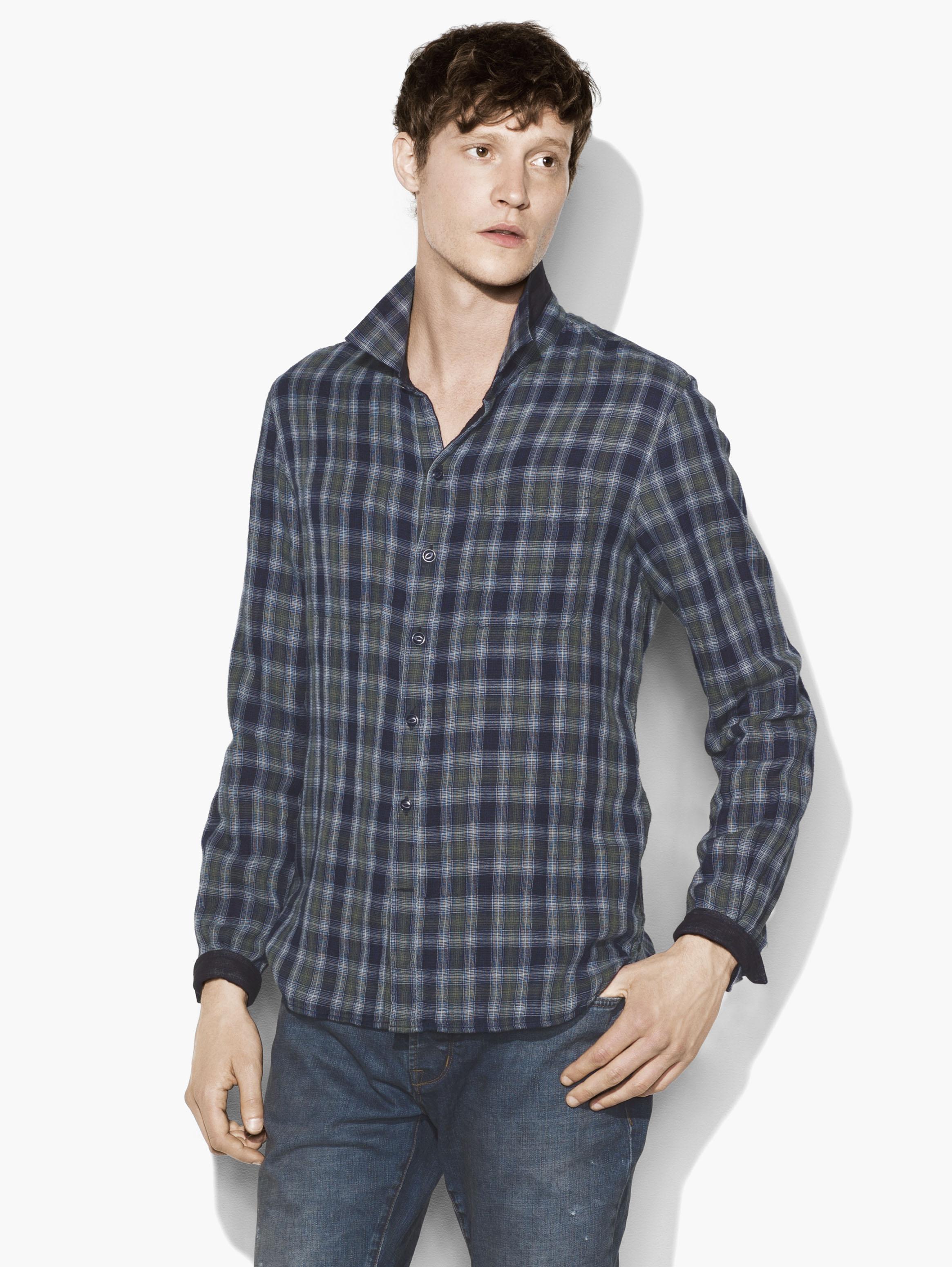 john varvatos reversible shirt