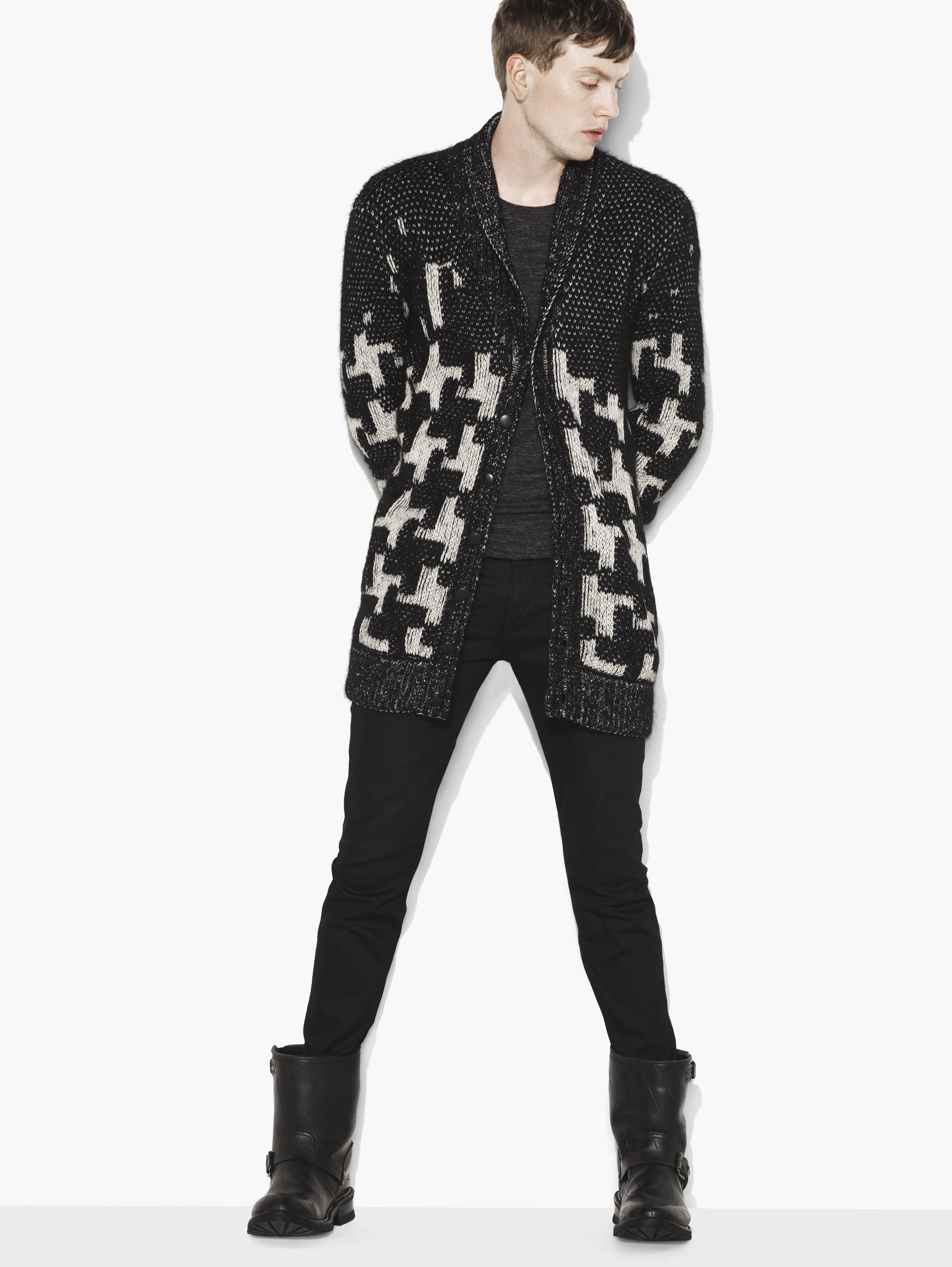 john varvatos cardigan