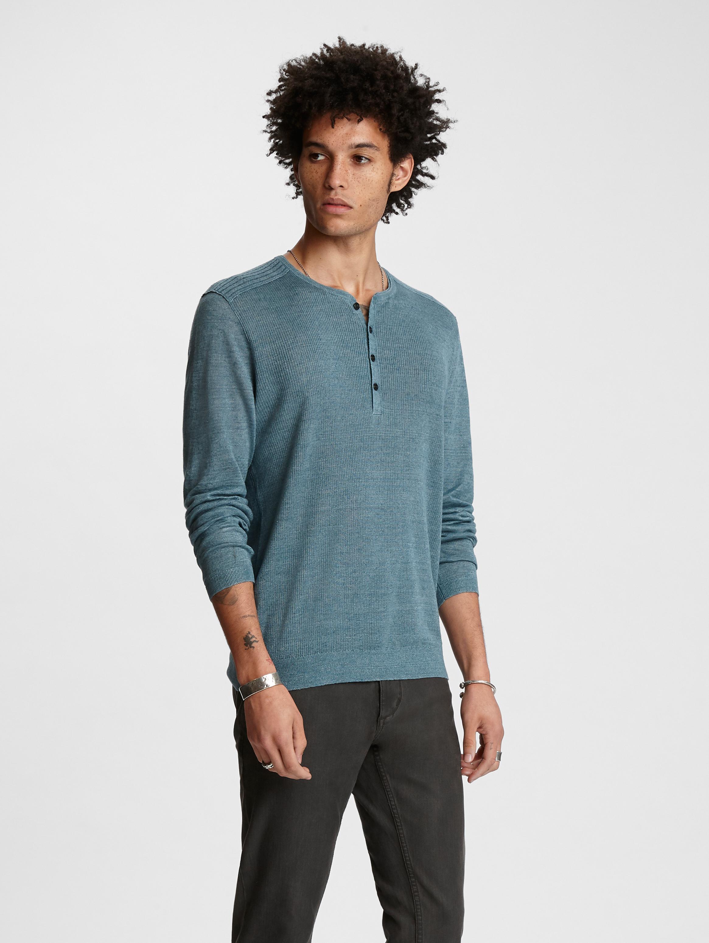 linen henley shirt uk