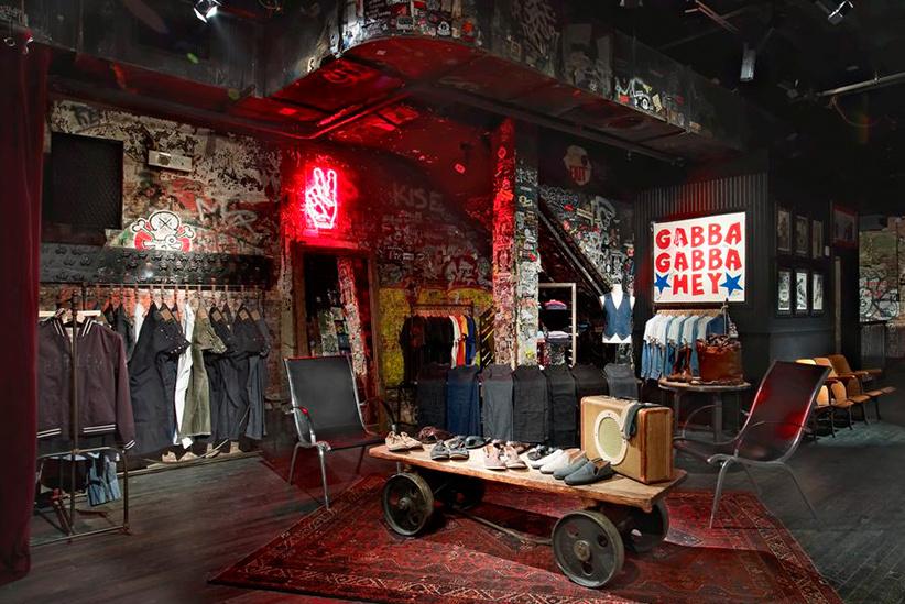 John Varvatos: una tienda de ropa en NYC muy musical, en el antiguo CBGB. Boutique_3008_3