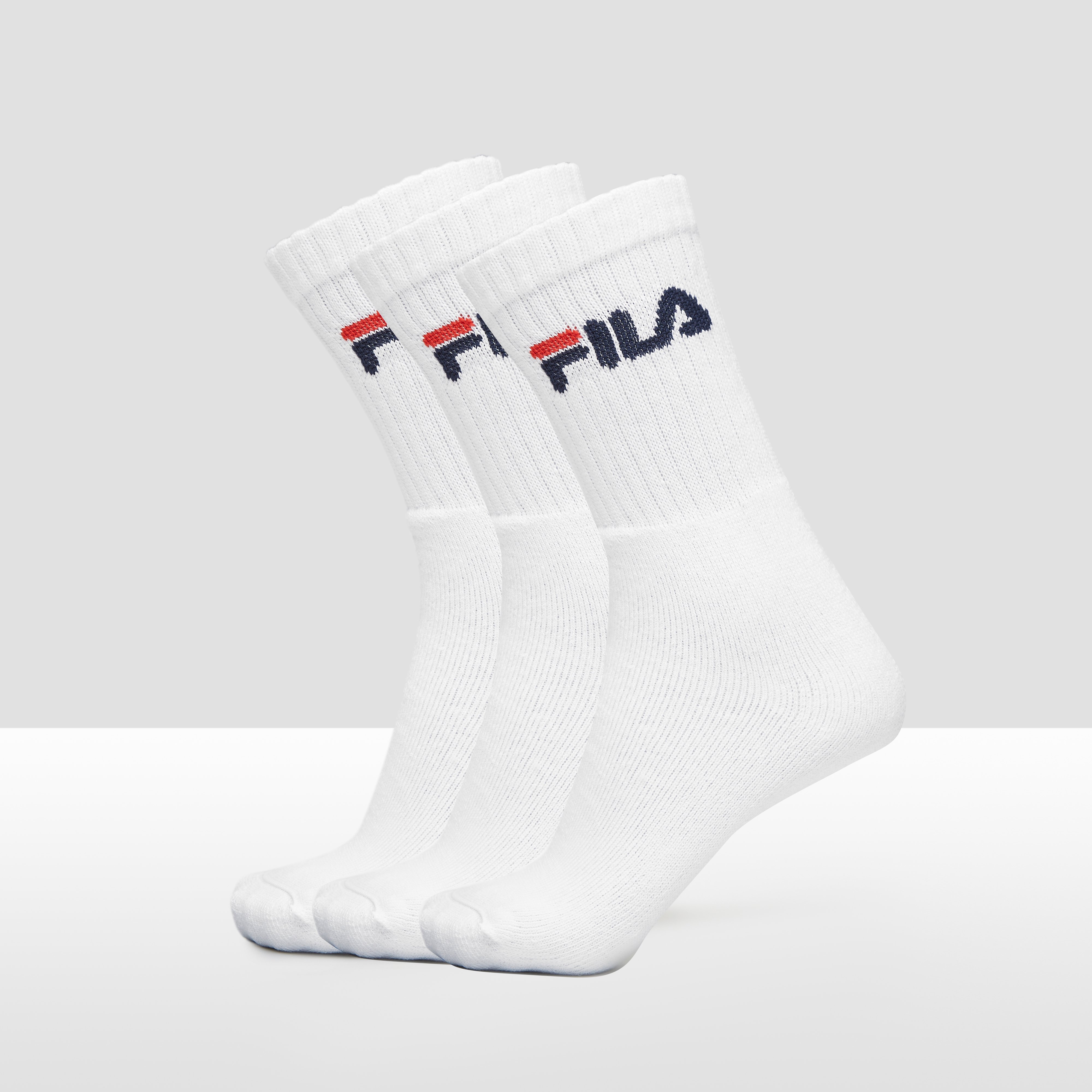 FILA CREW SOKKEN 3PACK WIT HEREN Aktiesport